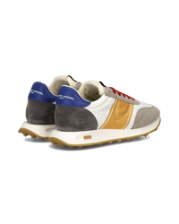philippe-model-tour-herren-running-sneaker-grau-orange image 2