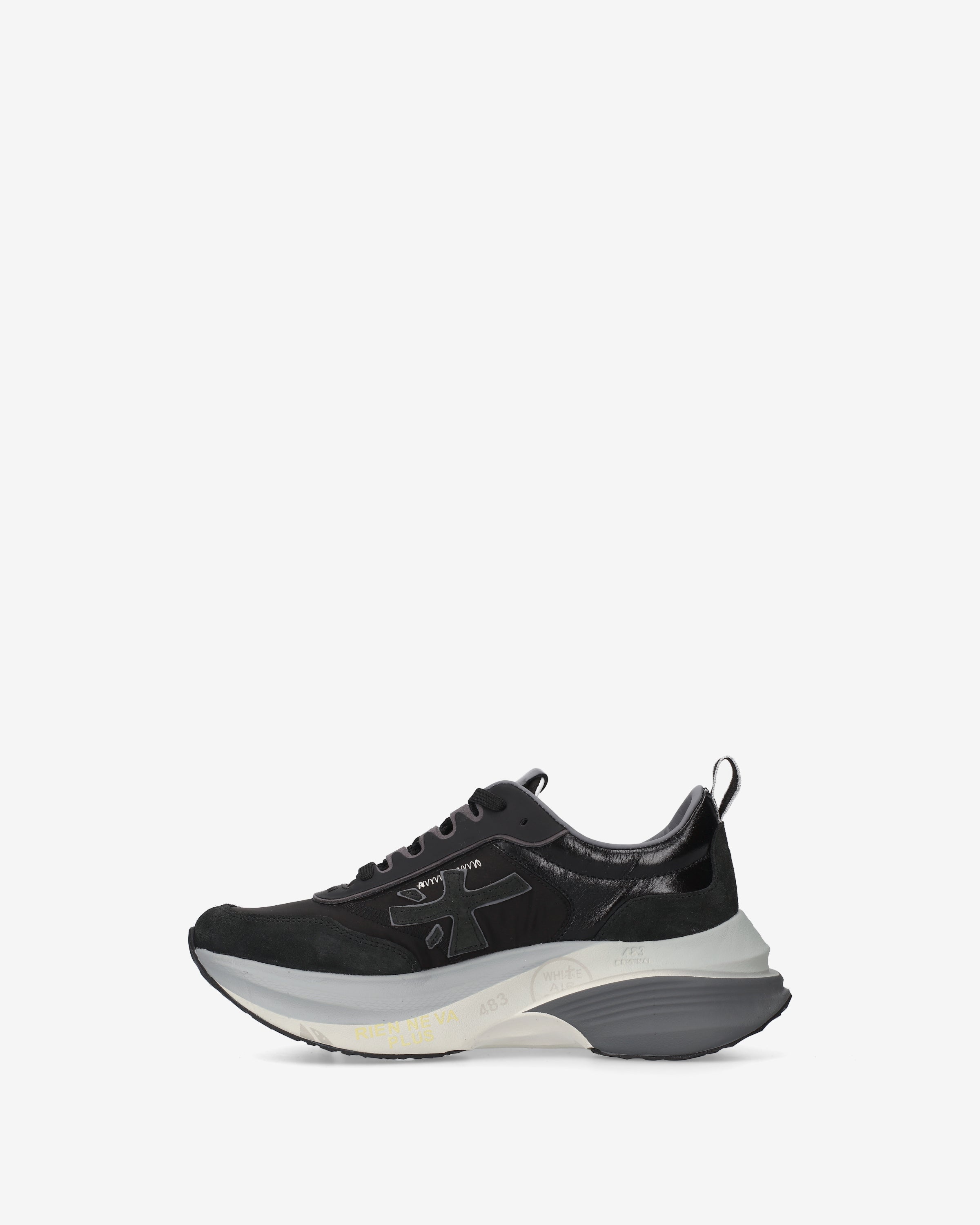 premiata-hill-8524-damen-sneaker-schwarz image 3