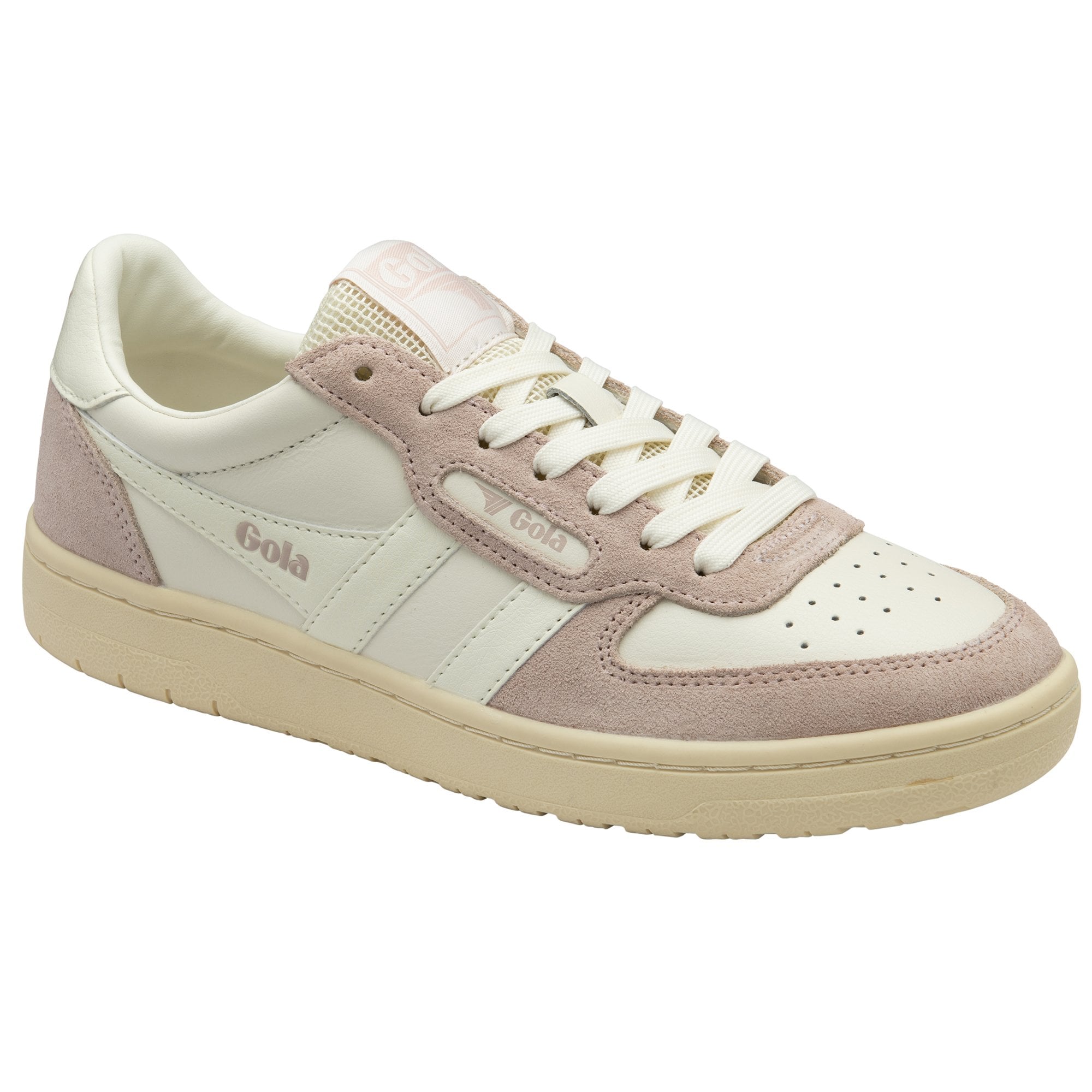 gola-hawk-89-damen-sneaker-rosa-wildleder-court-retro image 2