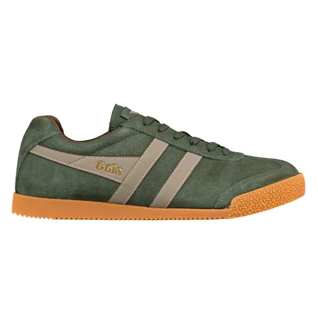 gola-harrier-herren-sneaker-aus-wildleder-dunkelkhaki image 1