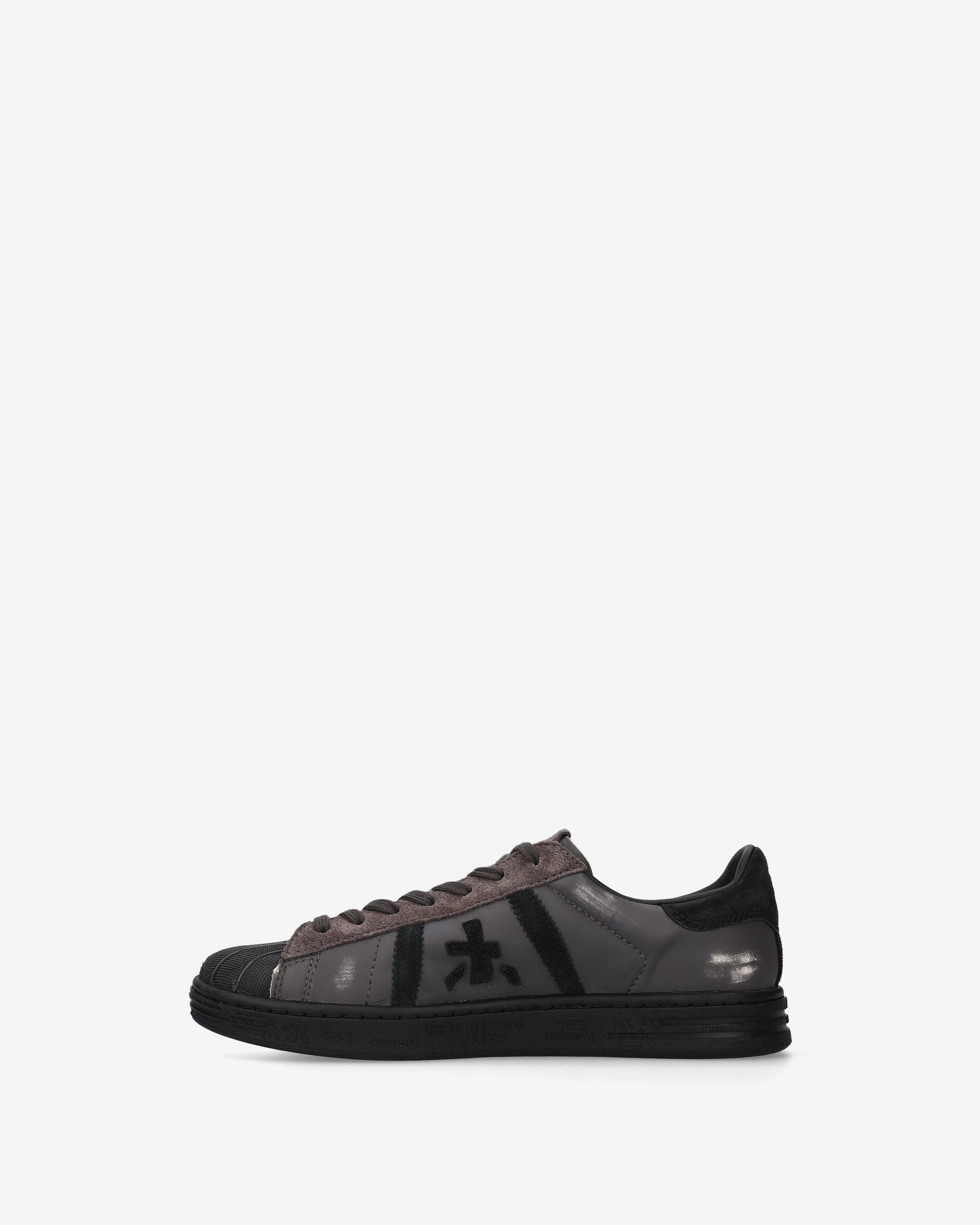 premiata-russell-8555-herren-sneaker-anthrazit-used image 3