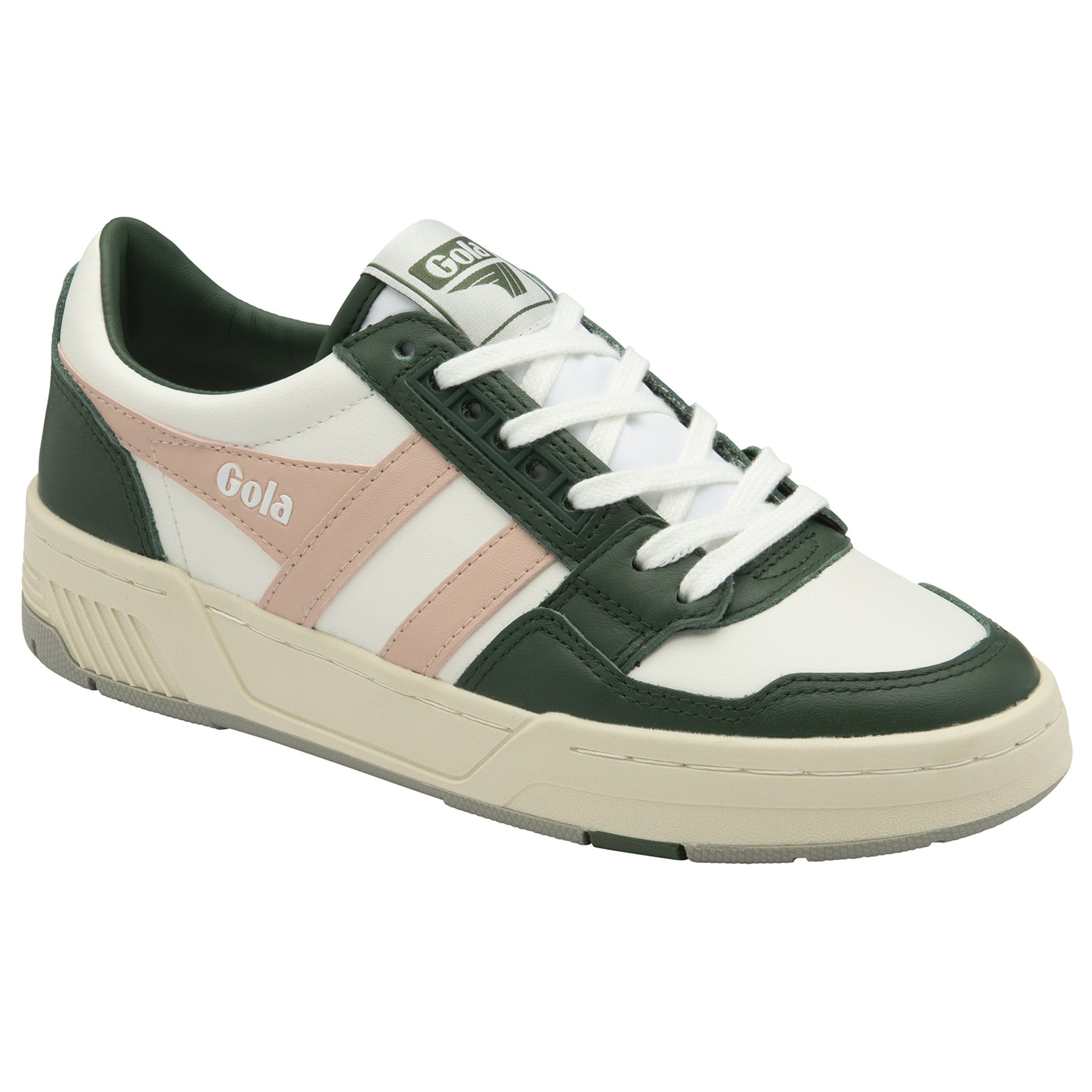 gola-challenge-sneaker-damen-wei-tannengr-n-rosa image 2