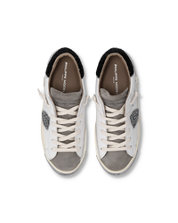 philippe-model-prsx-sneaker-damen-wei-schwarz-silber image 5