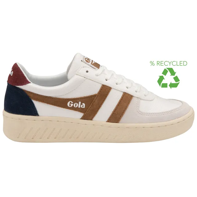 gola-grandslam-trident-herren-court-sneaker-wei-recycelt image 1