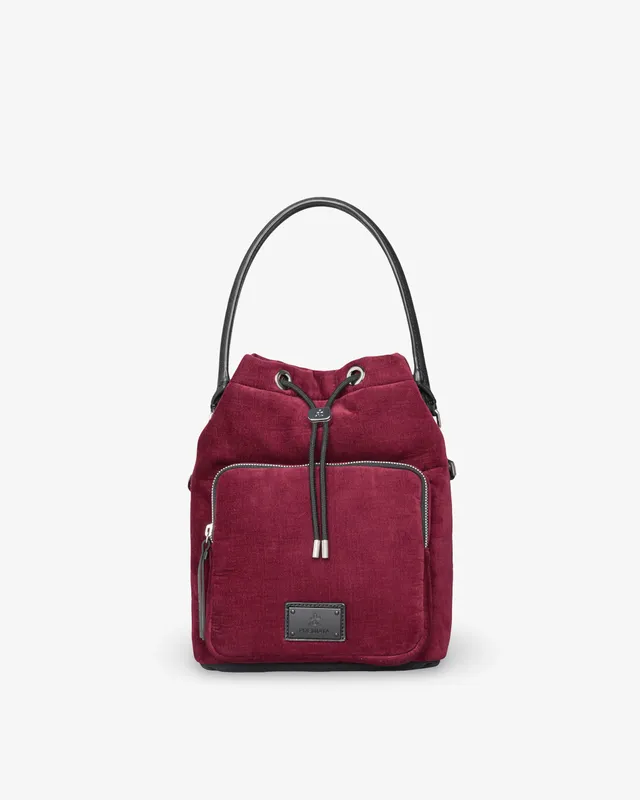 premiata-mia-2180s-damen-beuteltasche-cord-burgundy image 1