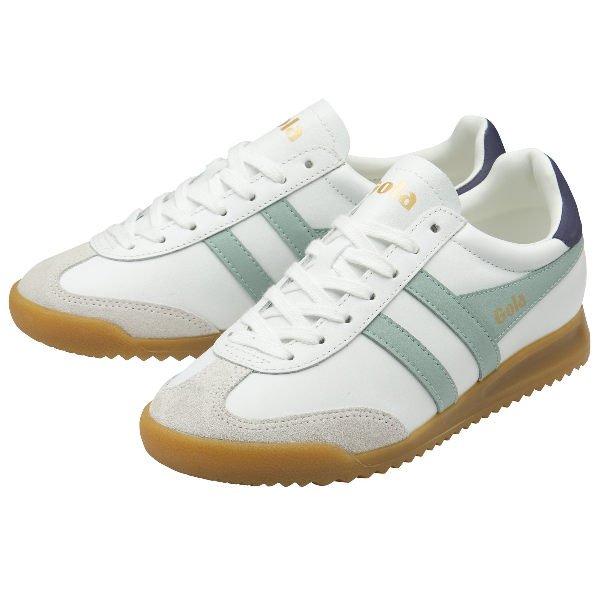 gola-torpedo-damen-sneaker-wei-leder-surfblau image 3