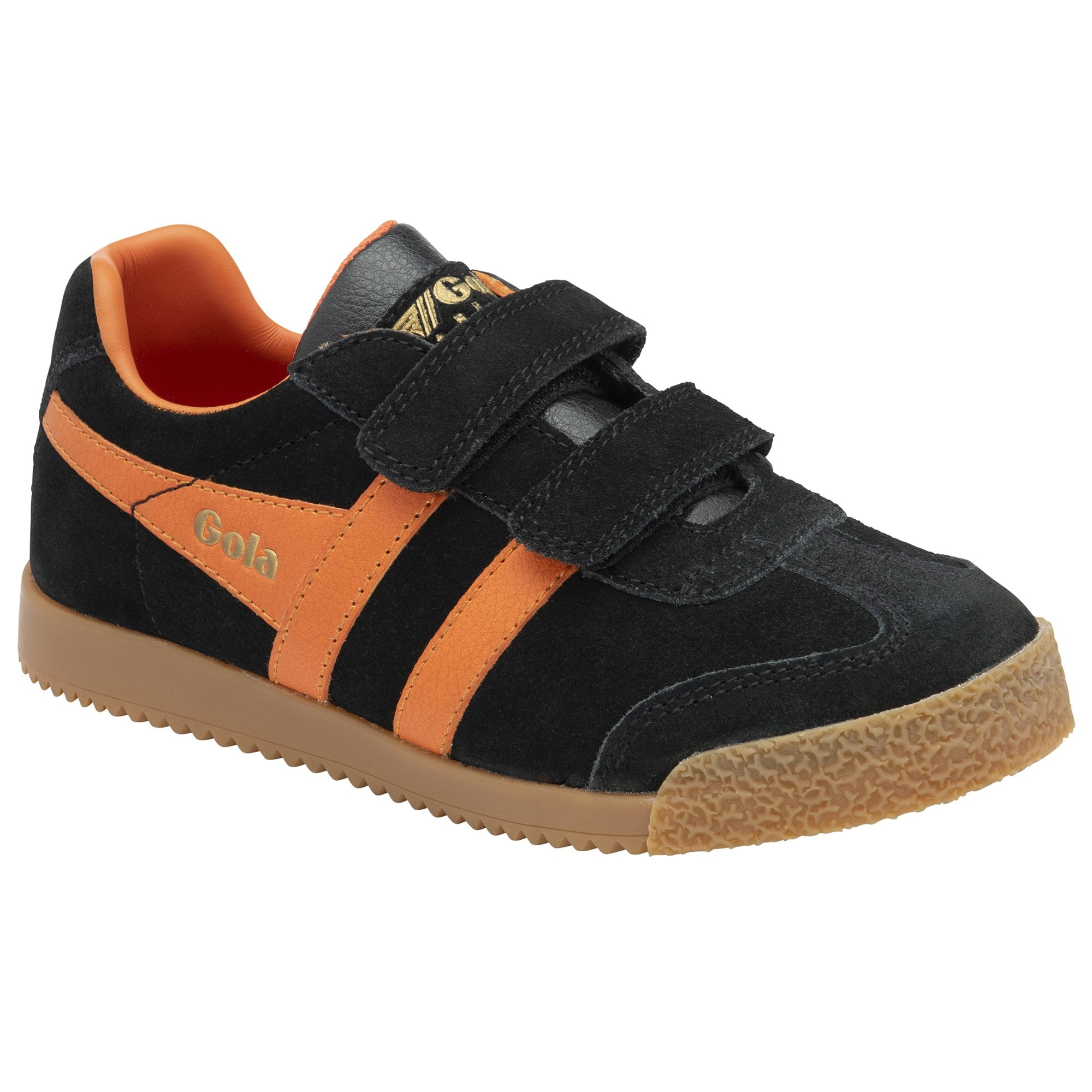 gola-harrier-strap-kinder-sneaker-wildleder-mit-klett-4 image 2
