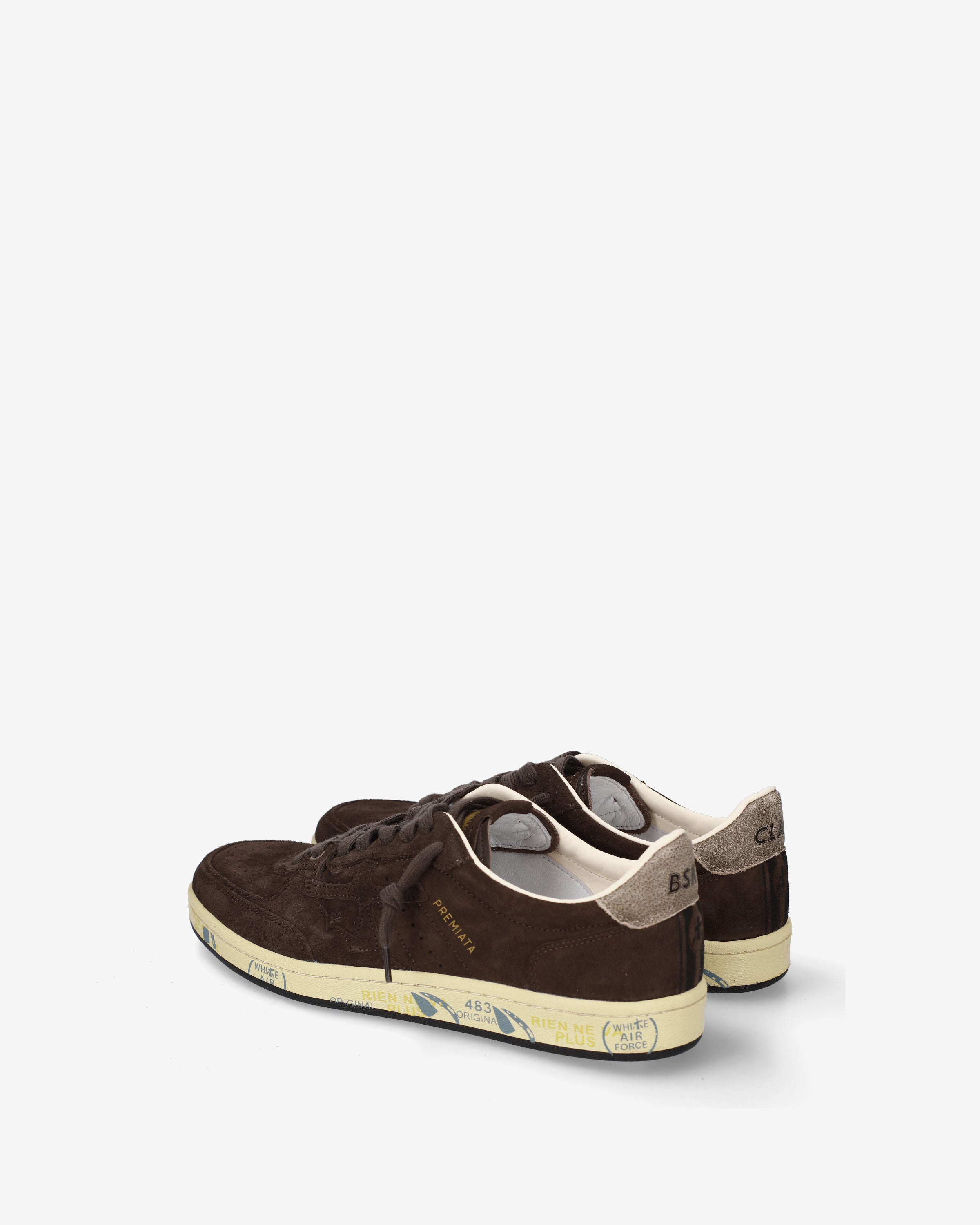 premiata-bskt-clay-8446-sneaker-brown-herren image 5