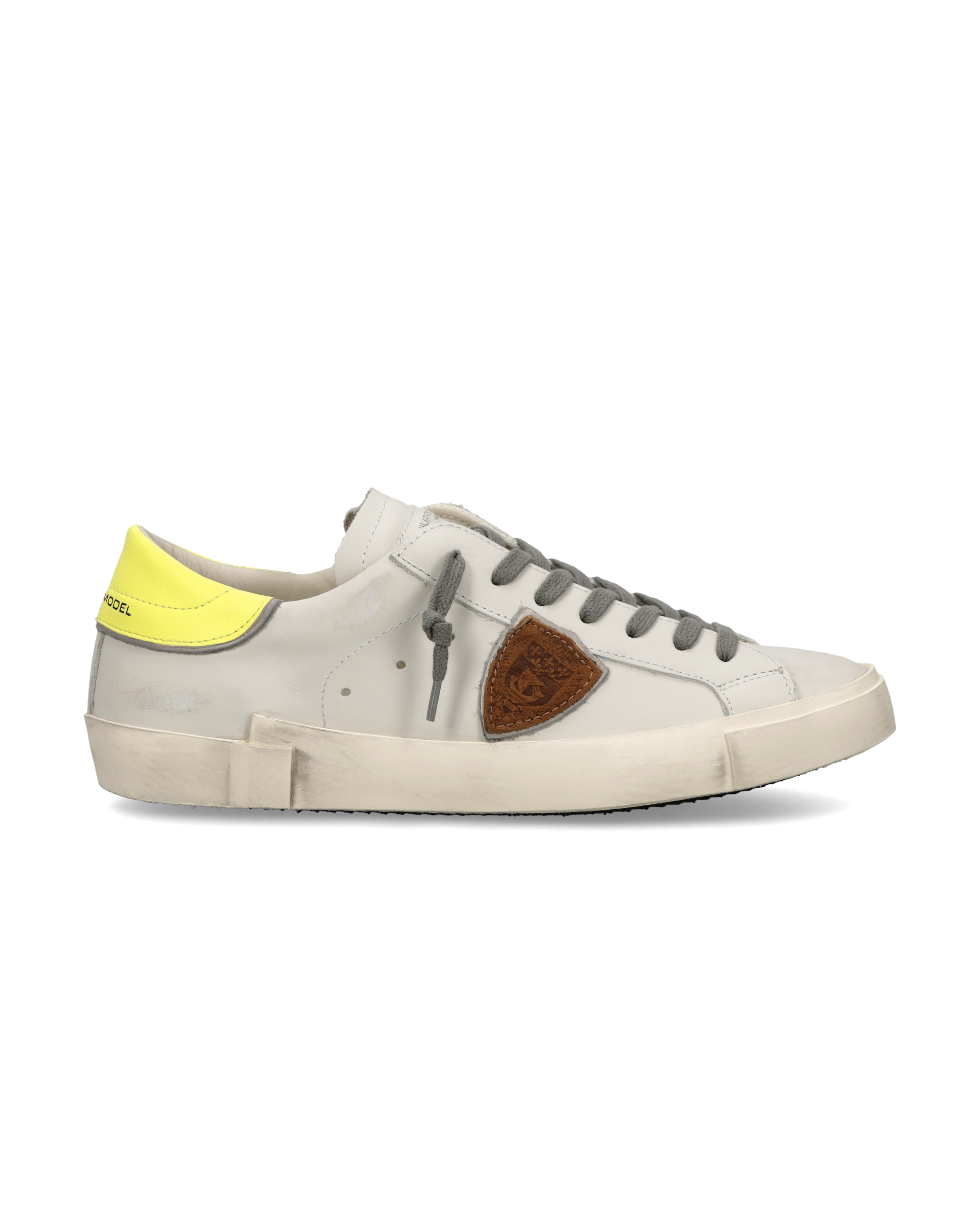 philippe-model-prsx-herren-sneaker-beurre-gelb-fluo image 1