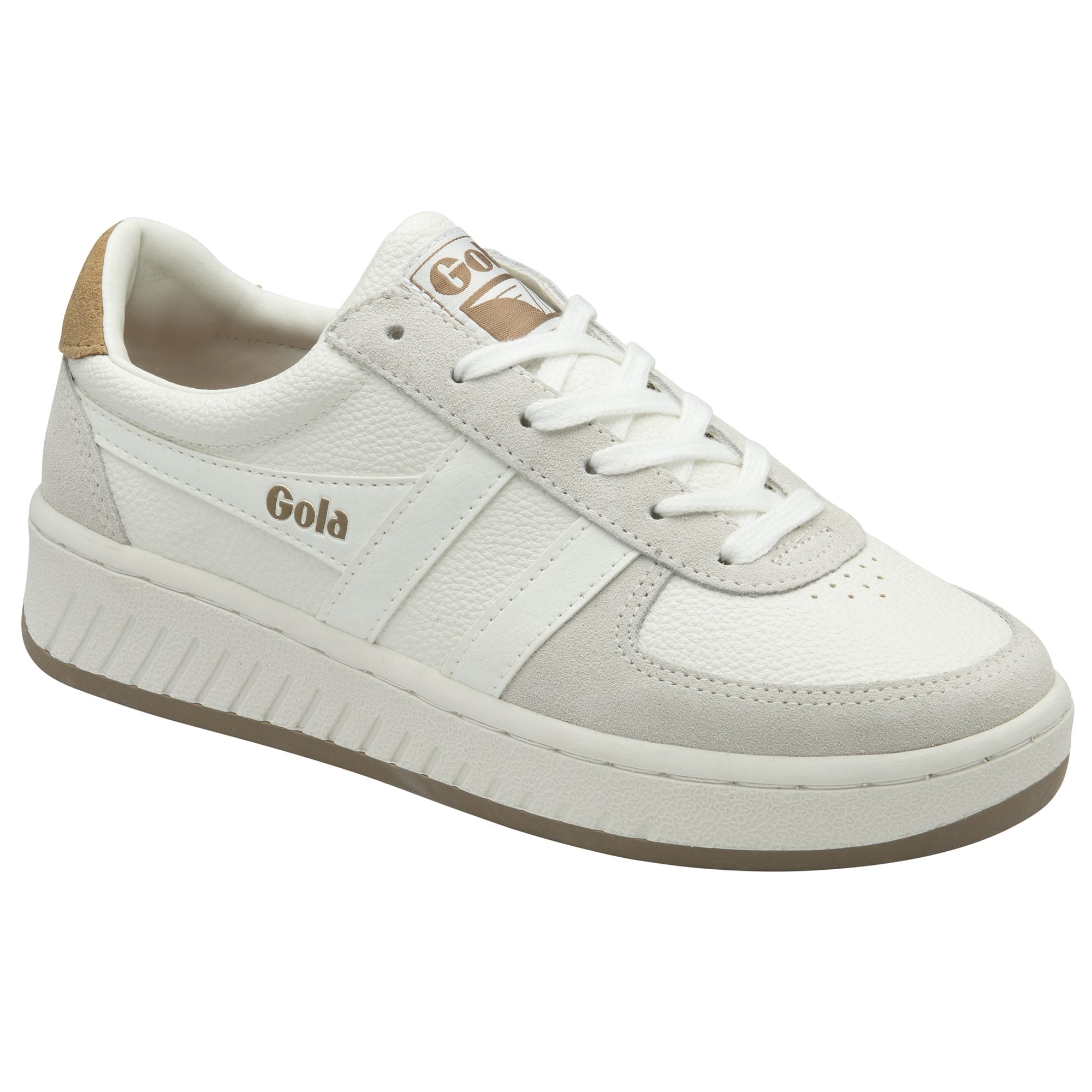 gola-grandslam-88-damen-sneaker-wei-karamell image 2