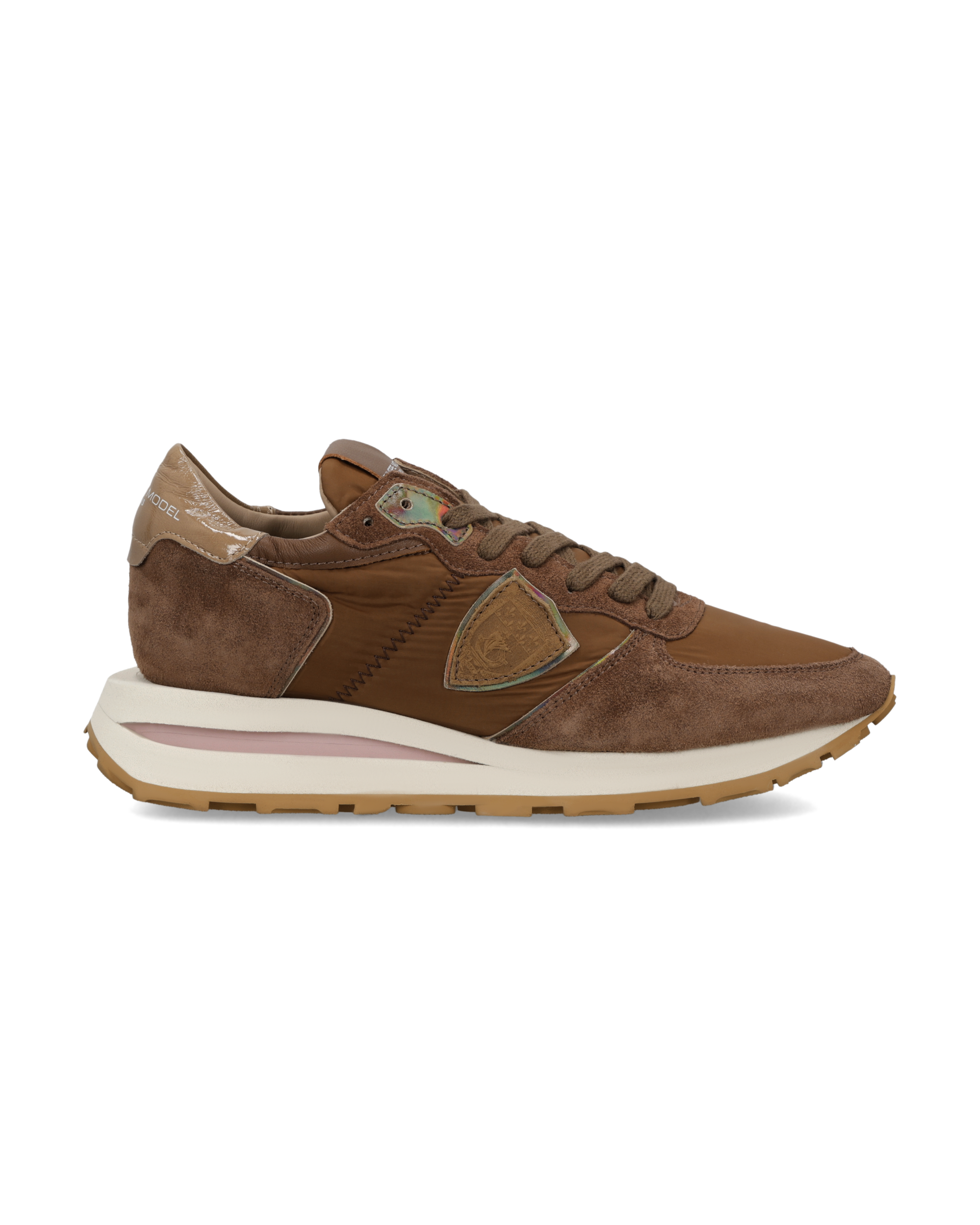 philippe-model-tropez-haute-damen-sneaker-cognac-braun image 1