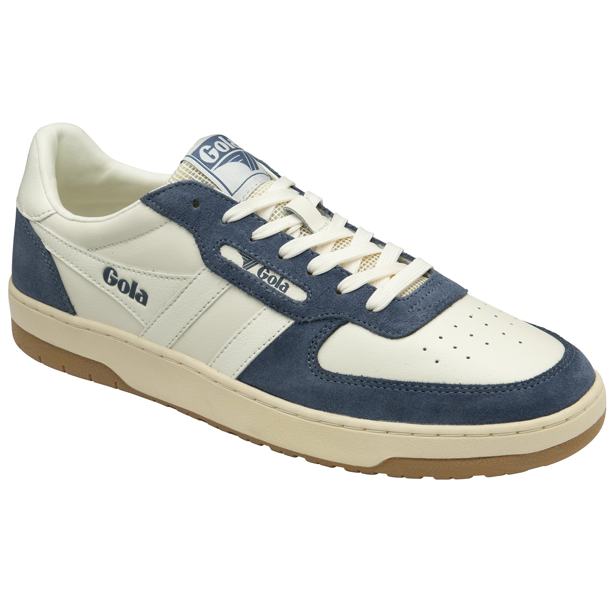 gola-hawk-89-herren-sneaker-cremewei-hellbraun image 2