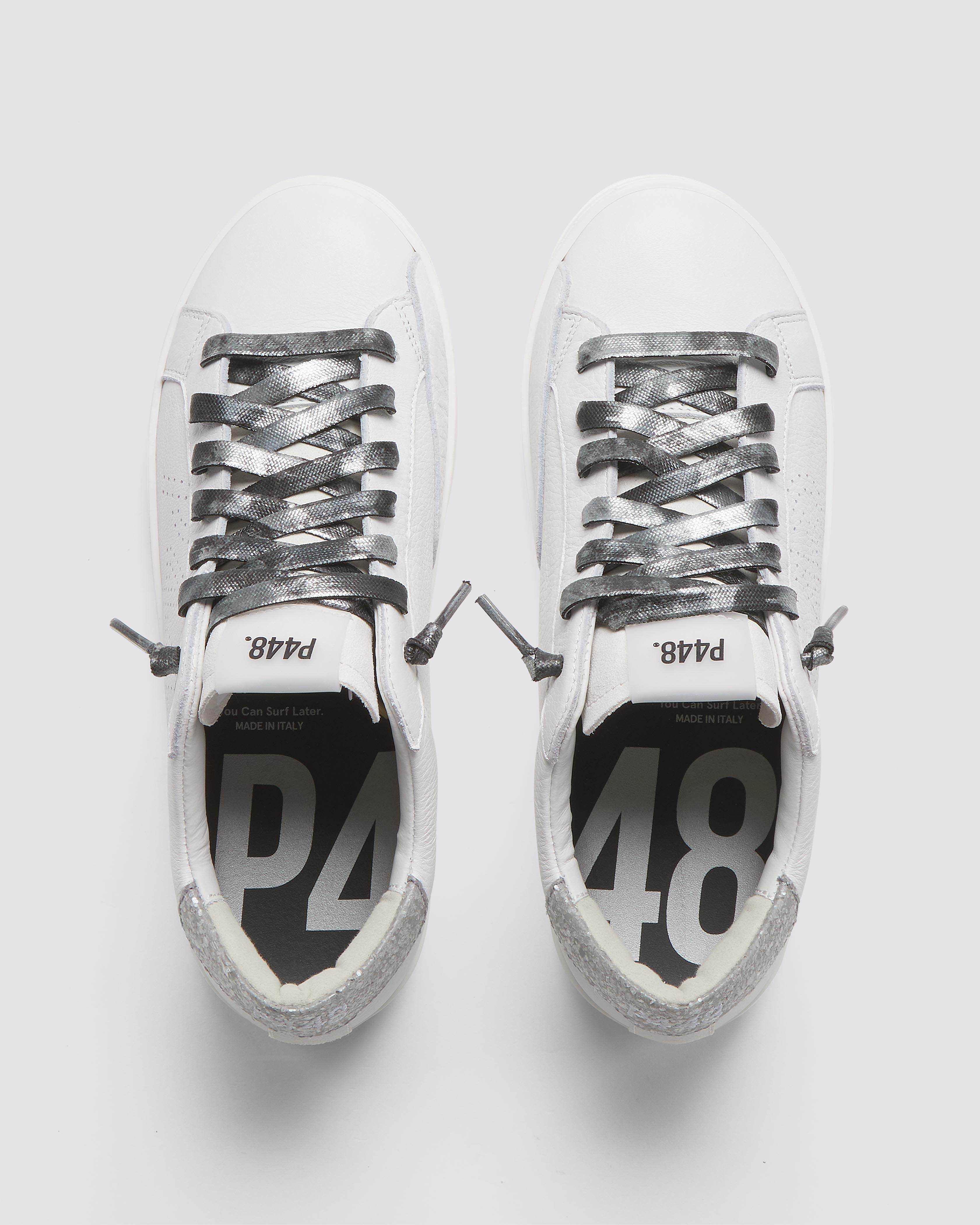 p448-john-glitter-grey-damen-low-top-sneaker image 2
