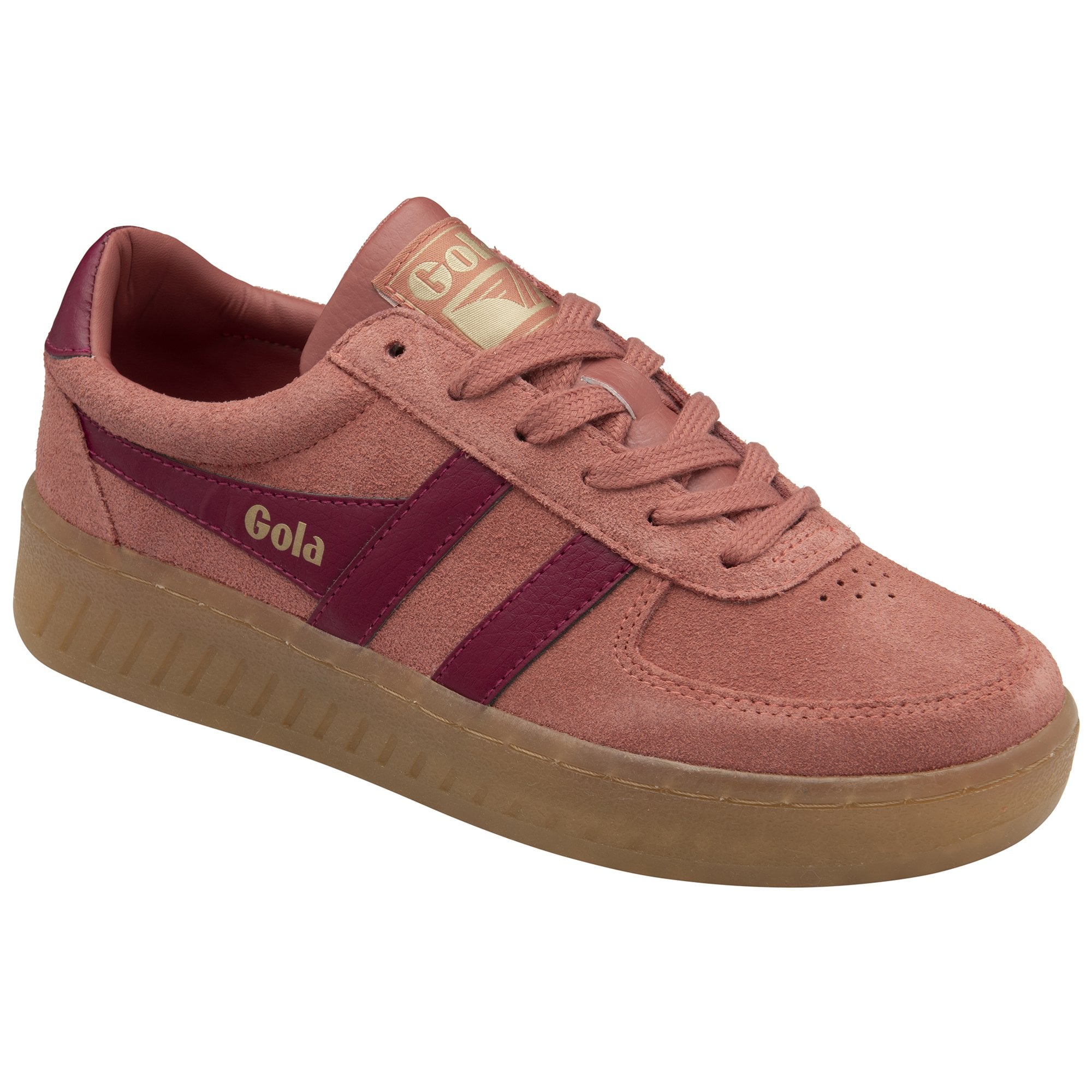 gola-grandslam-suede-damen-sneaker-clay-cerise image 2