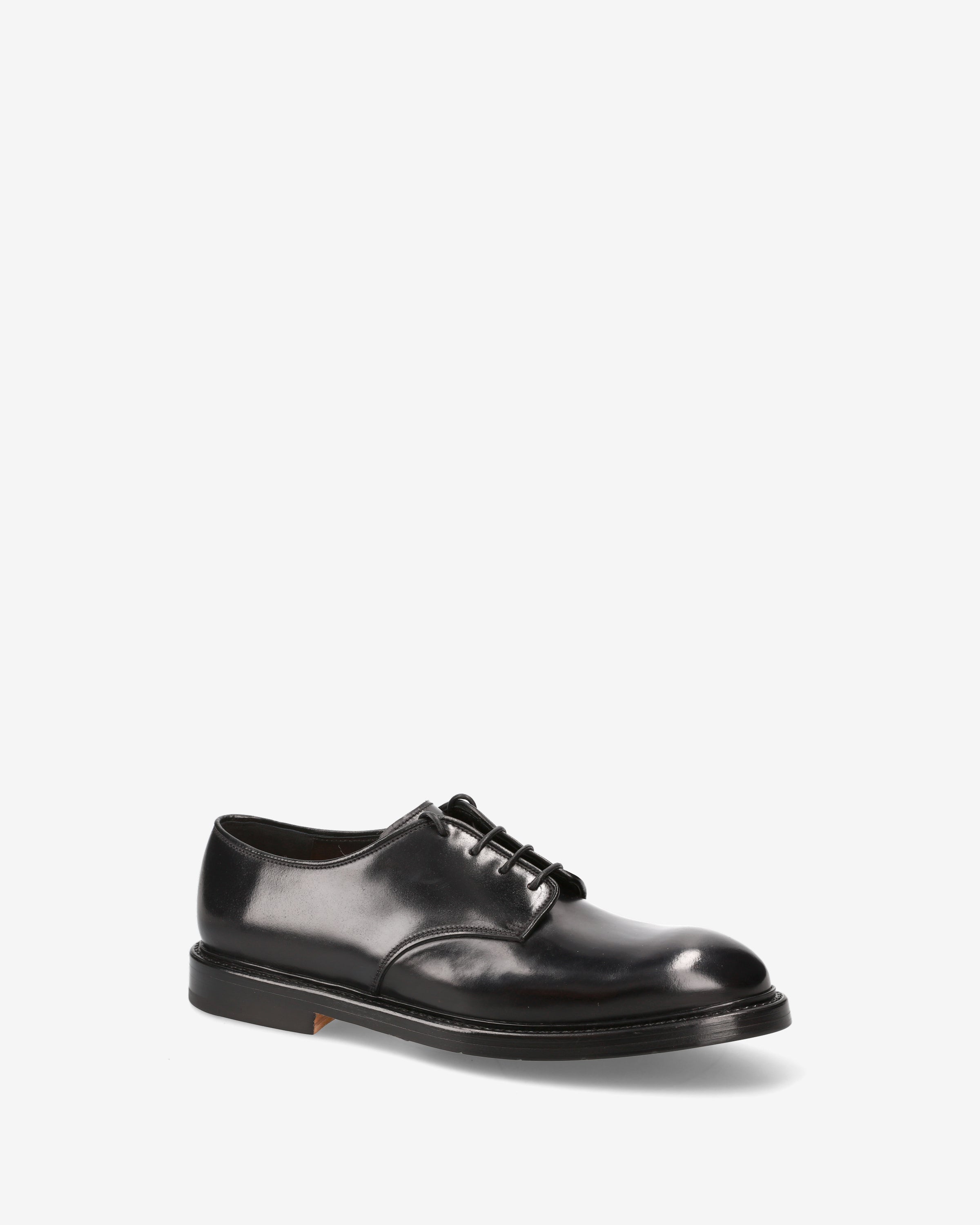 premiata-derby-schuhe-herren-schwarz-leder-made-in-italy image 4