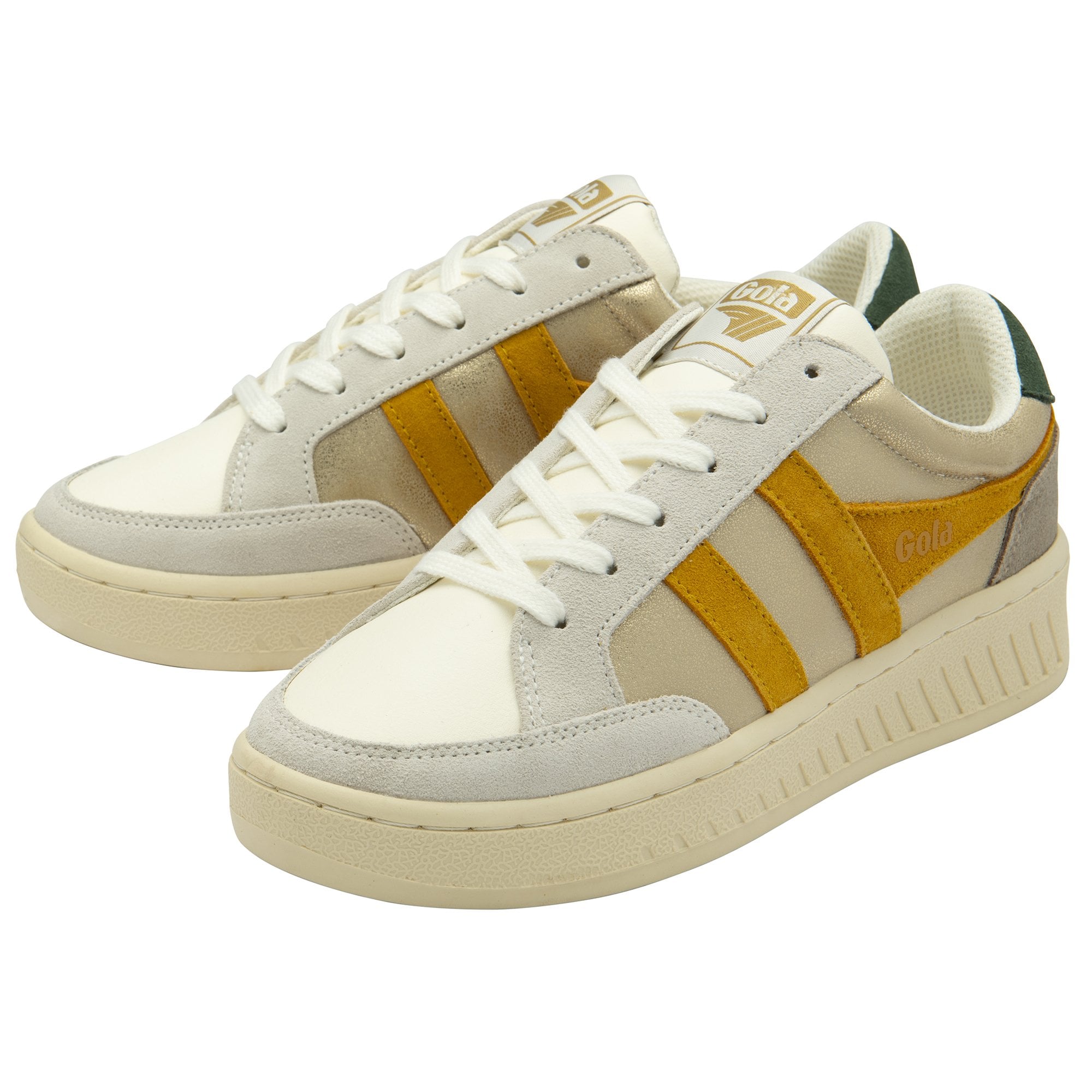 gola-superslam-blaze-sneaker-f-r-damen-cremewei-gold-2 image 3