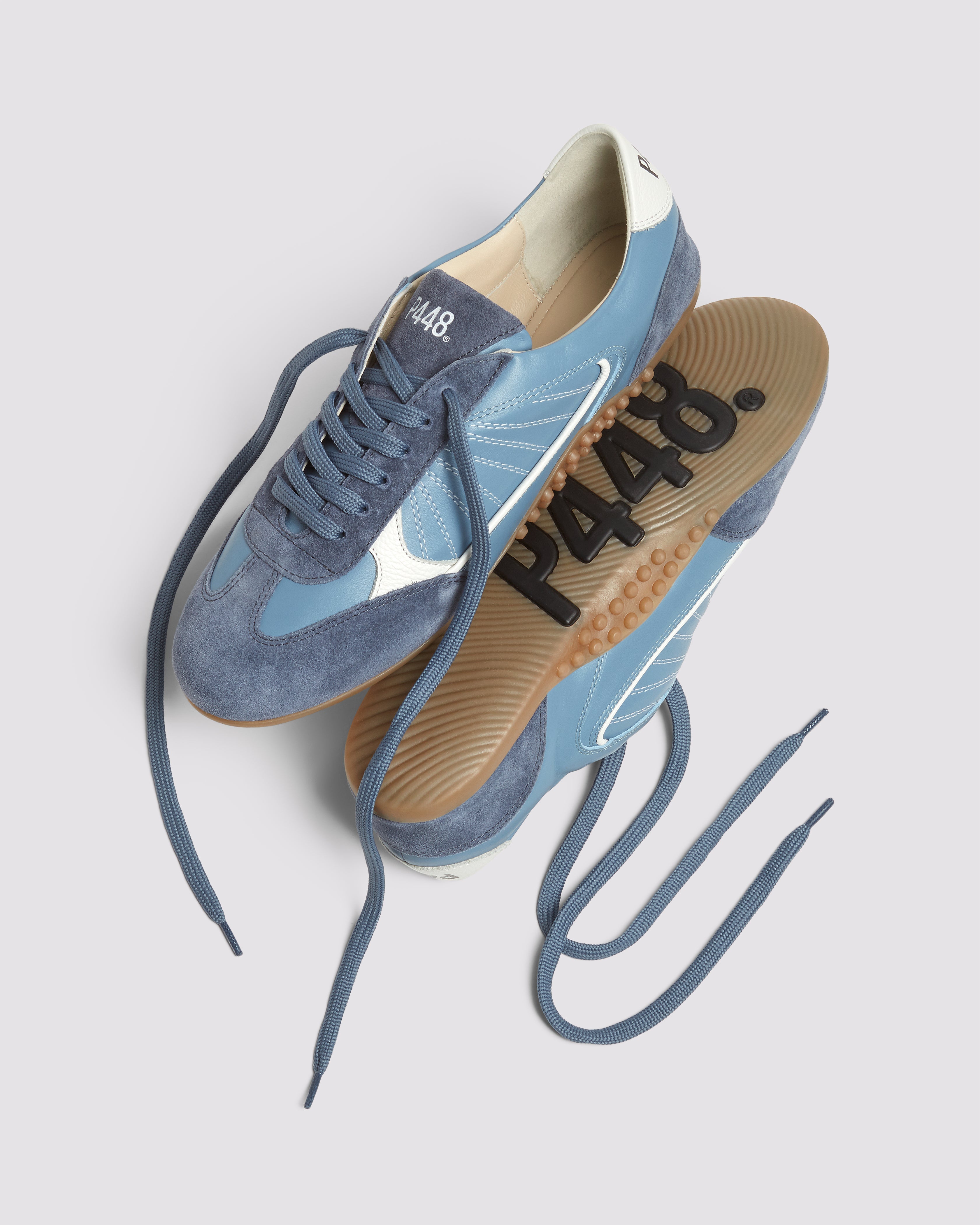 p448-lisbon-indigo-retro-sneaker-damen-hellblau image 3