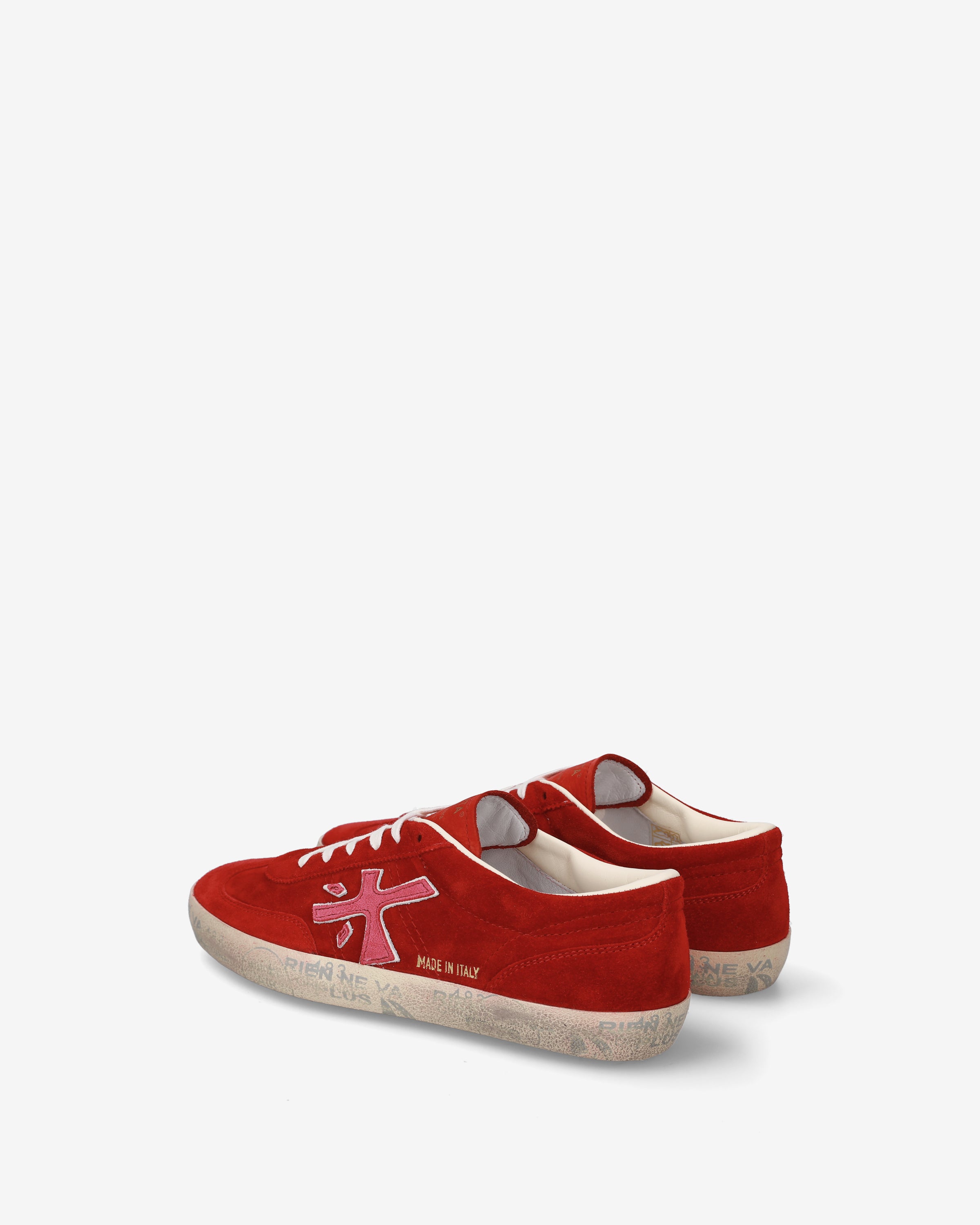 premiata-davidd-8102-sneaker-rot-suede-herren image 5