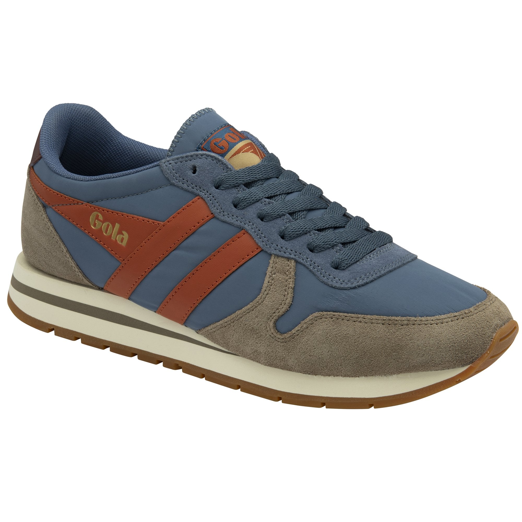 gola-daytona-chute-herren-sneaker-moonlight-rhino-moody-orange image 2