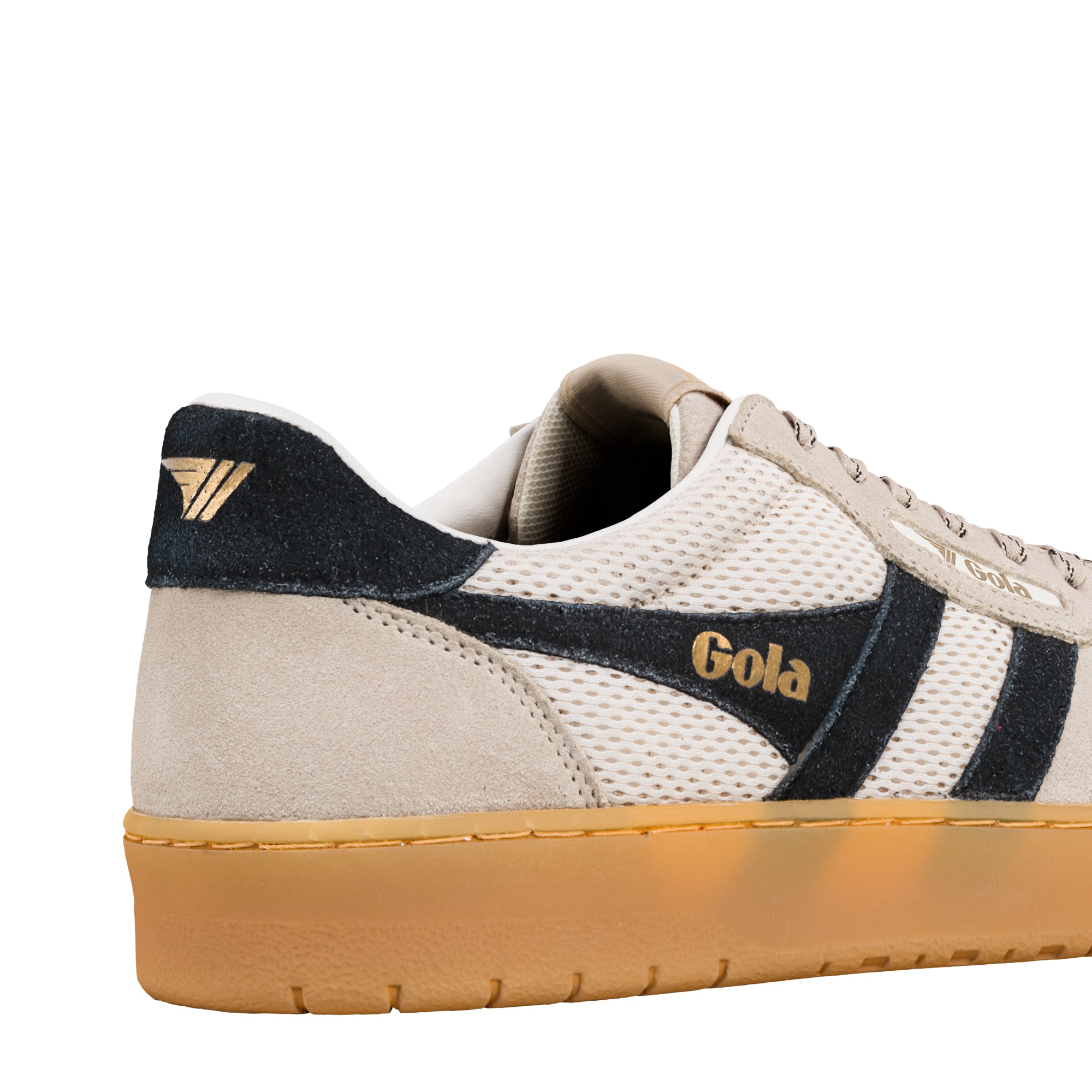 gola-hawk-83-herren-sneaker-beige-schwarz-mesh image 6