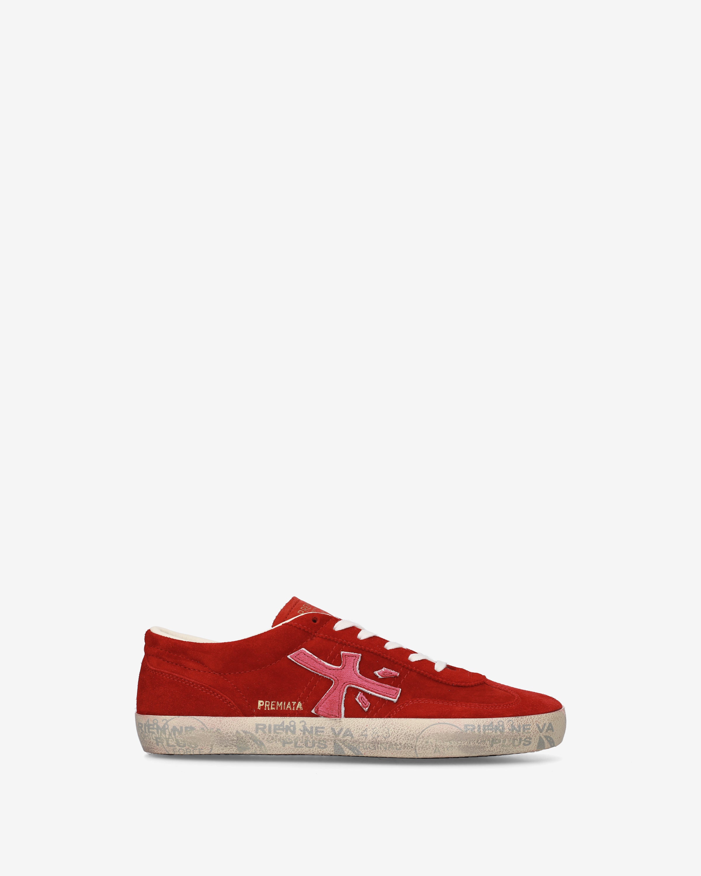 premiata-davidd-8102-sneaker-rot-suede-herren image 1