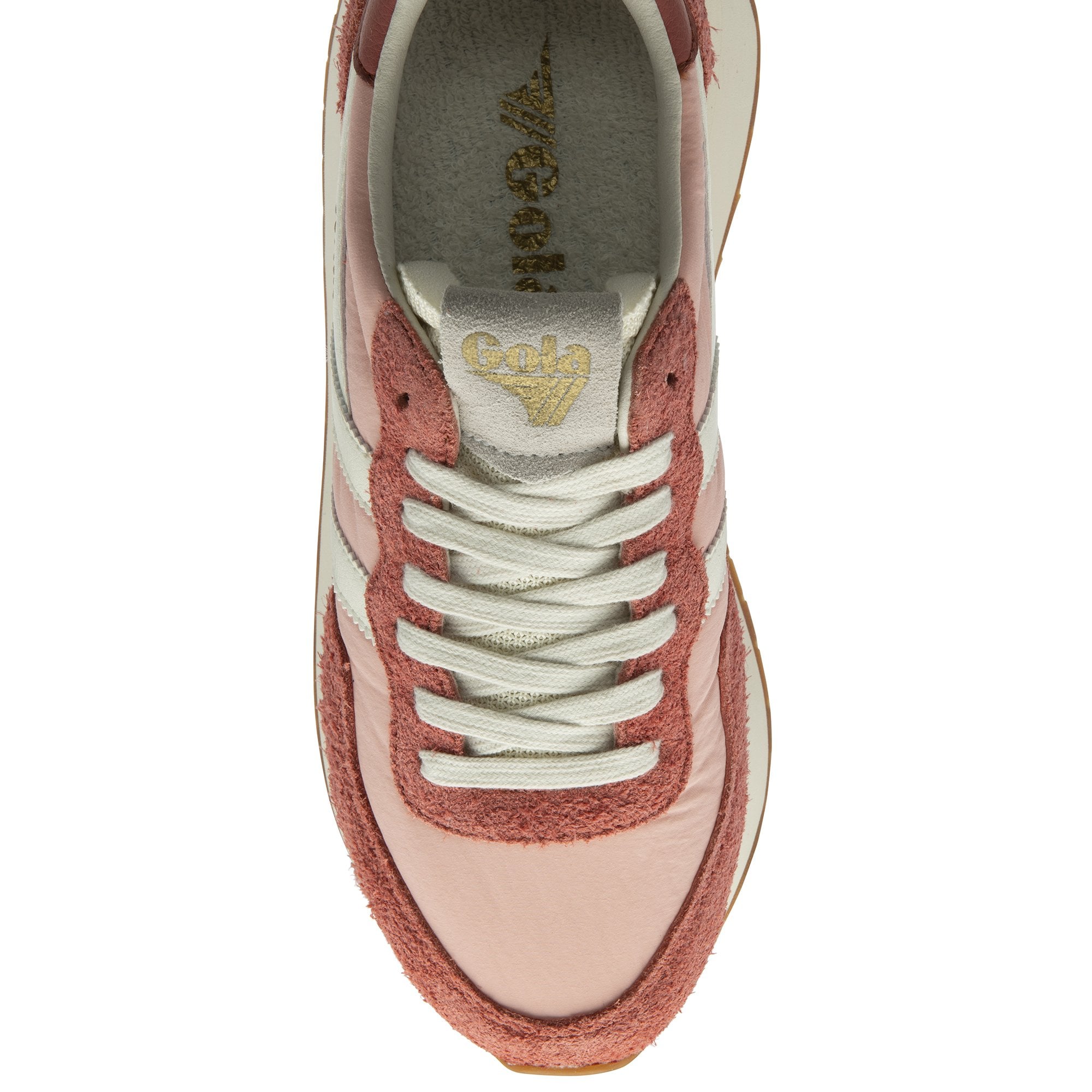 gola-arizona-trainer-f-r-frauen-nylon-wildleder-rosa image 5