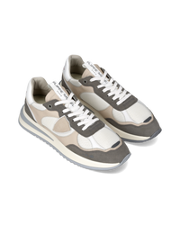 philippe-model-olympique-herren-sneaker-wei-anthrazit-beige image 5