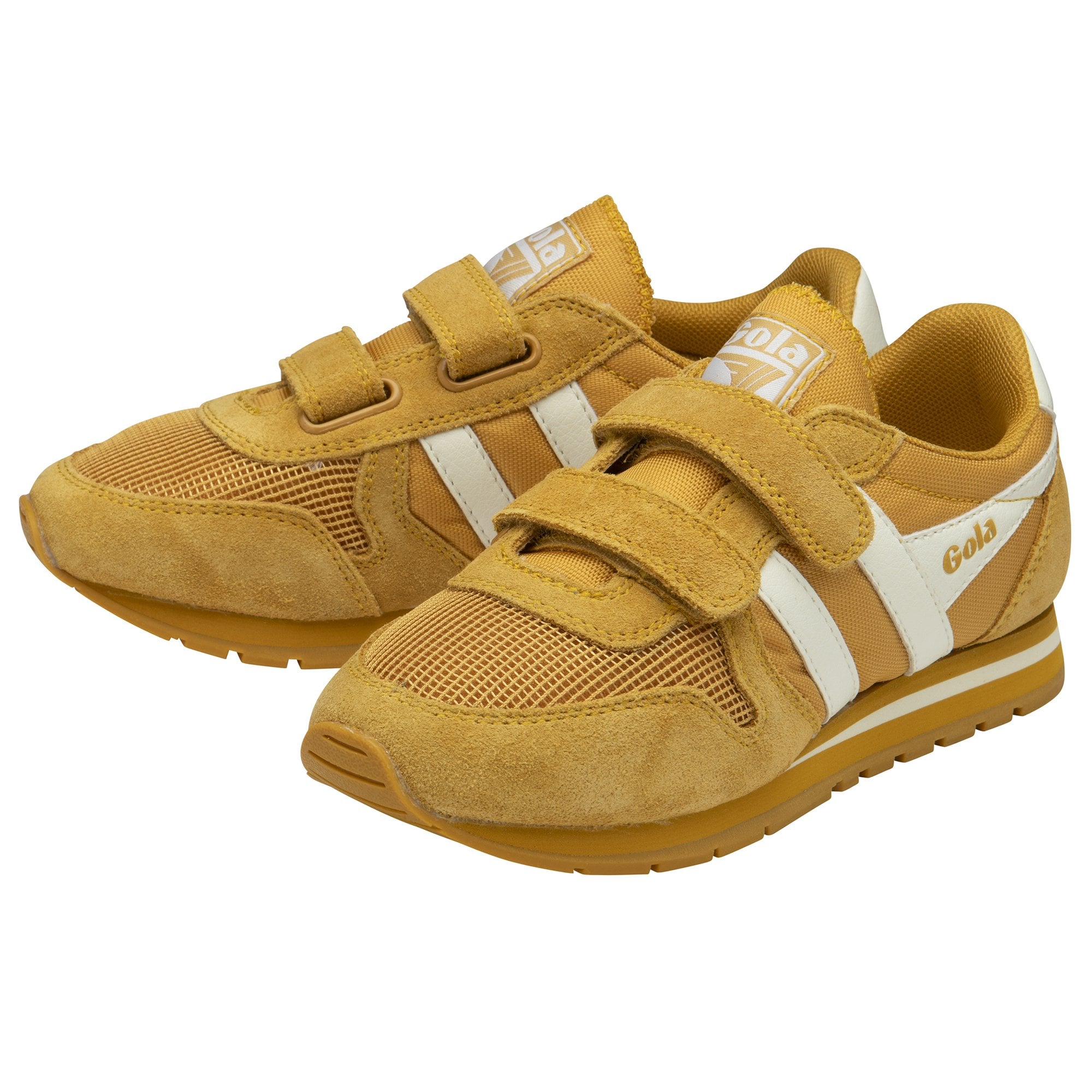 gola-daytona-88-strap-kinder-sneaker-gelb-wei image 3