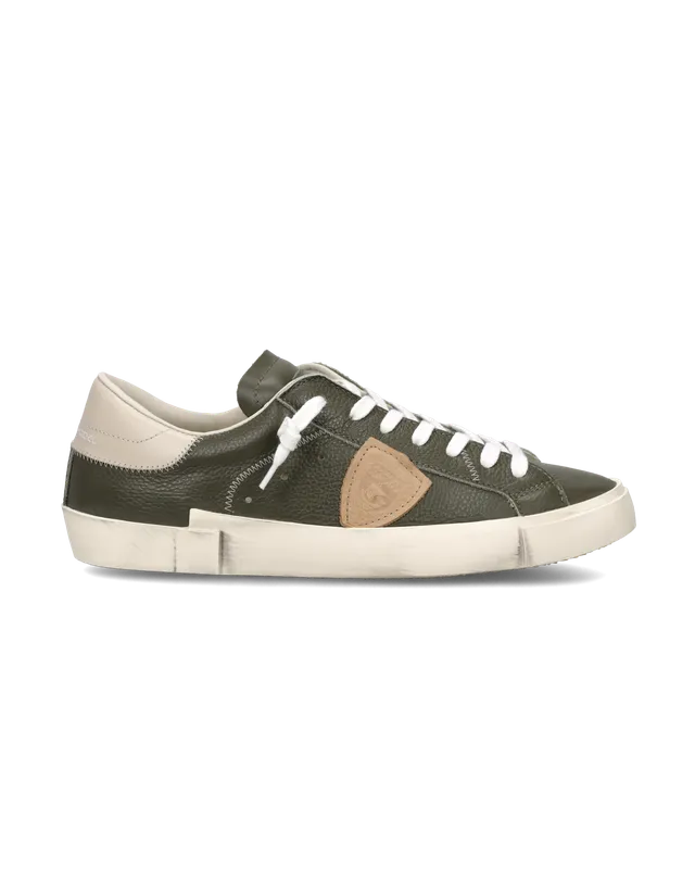 philippe-model-prsx-sneaker-herren-milit-rgr-n-beige image 1