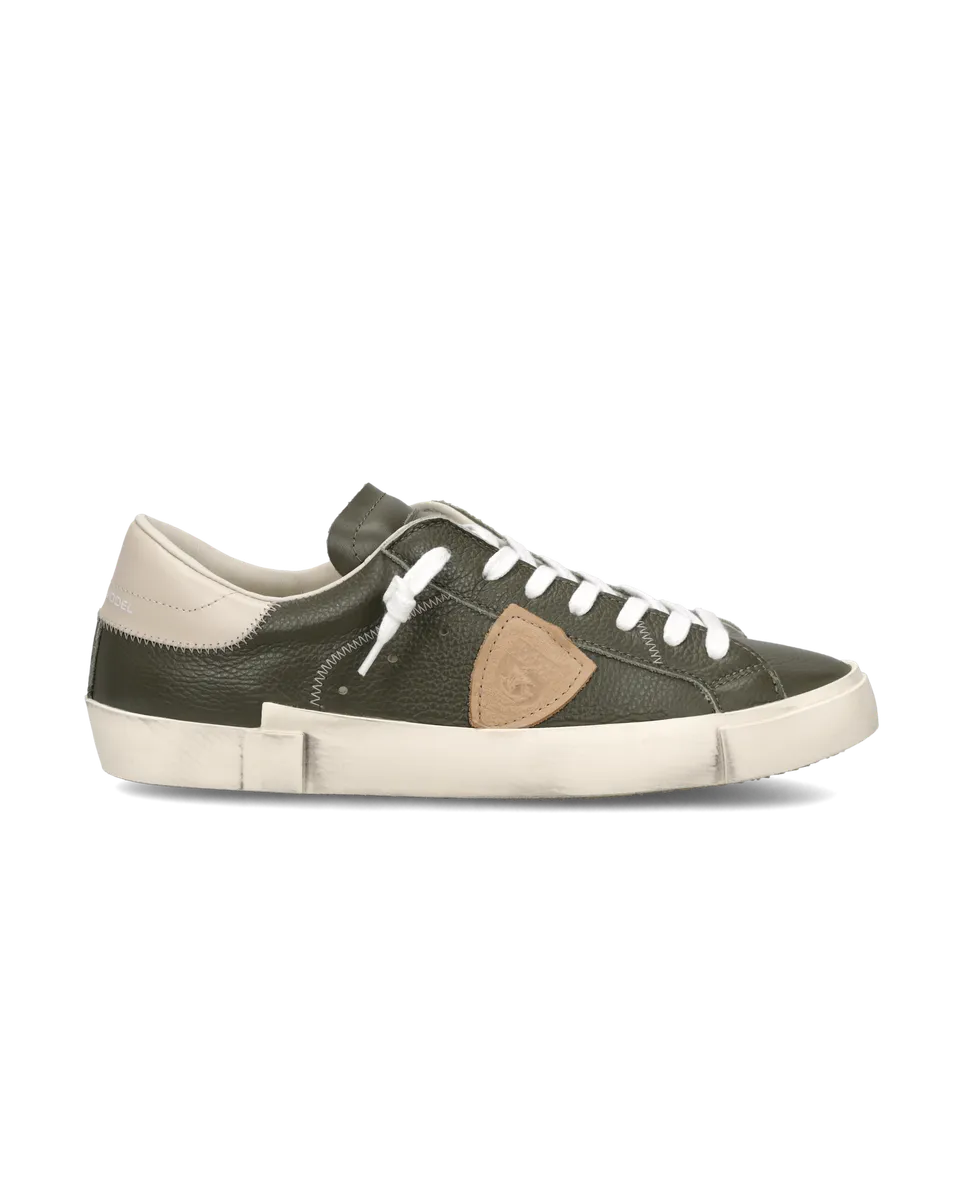 philippe-model-prsx-sneaker-herren-milit-rgr-n-beige image 1