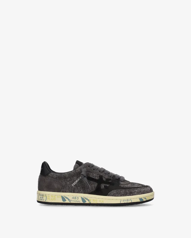 premiata-bskt-clayd-8713-sneaker-grey-suede image 1