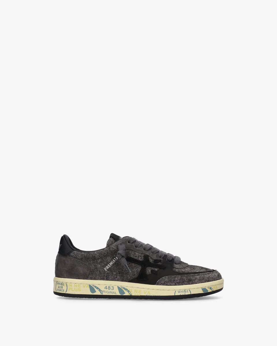 premiata-bskt-clayd-8713-sneaker-grey-suede image 1