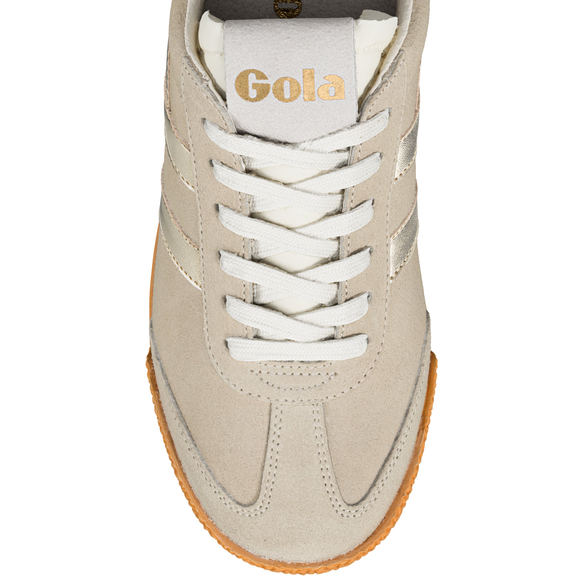 gola-elan-glitz-damen-sneaker-beige-wildleder-gold image 4