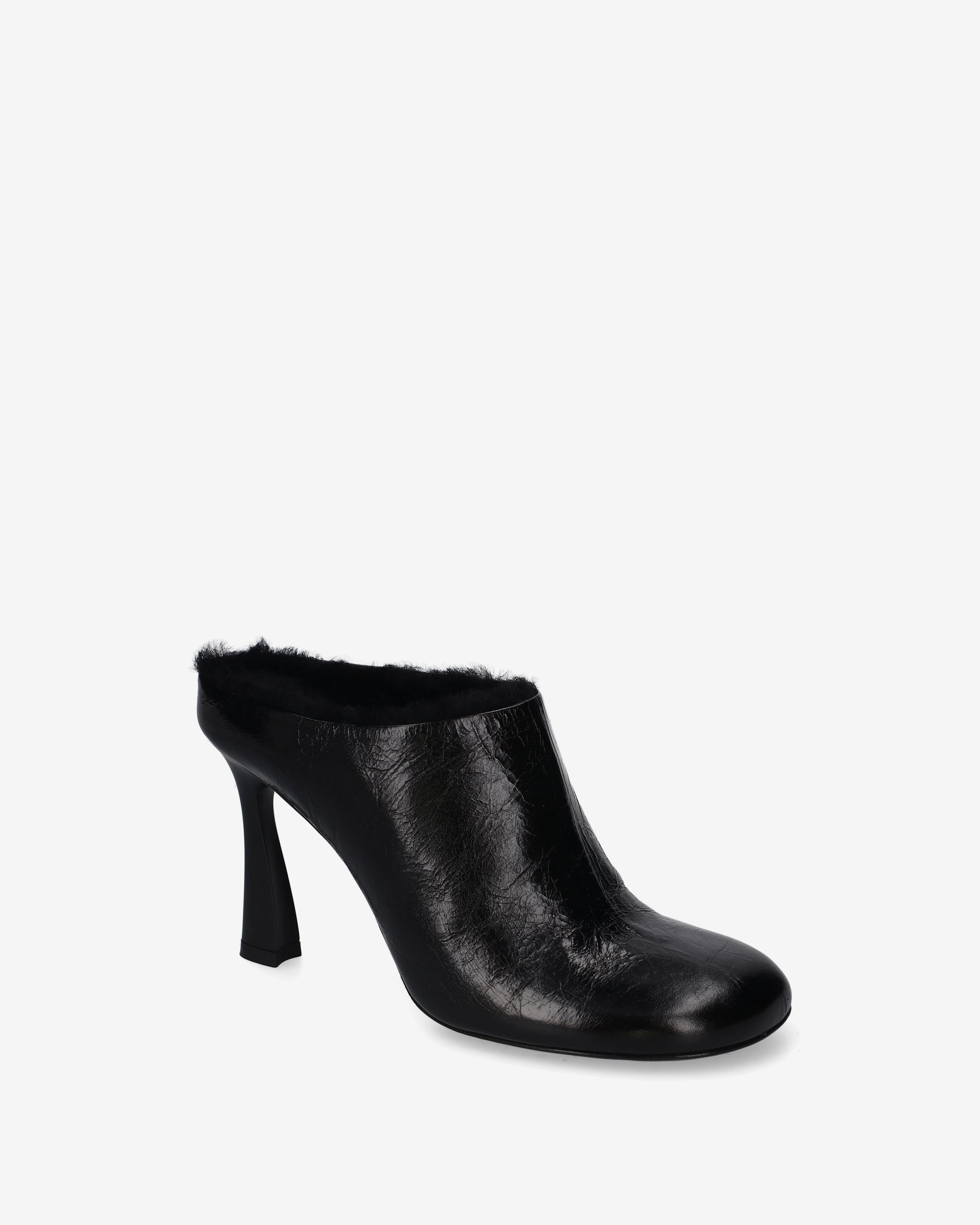 premiata-shearling-mules-damen-schwarz-10-cm image 4