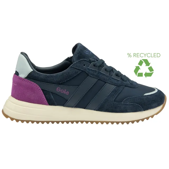 gola-chicago-damen-sneaker-marineblau-eisblau-retro-jogger image 1