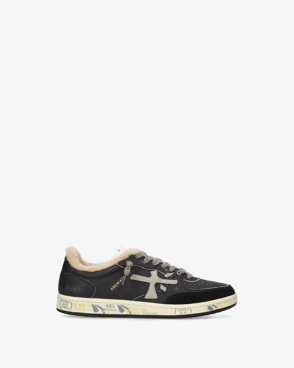 premiata-bskt-clay-6909m-herren-sneaker-black image 1