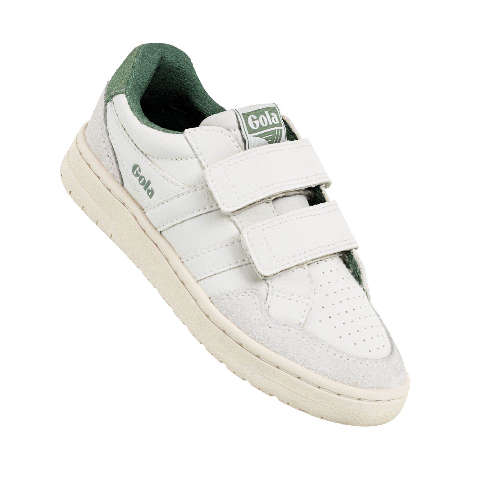 gola-eagle-strap-kinder-klett-sneaker-off-white-gr-n image 5