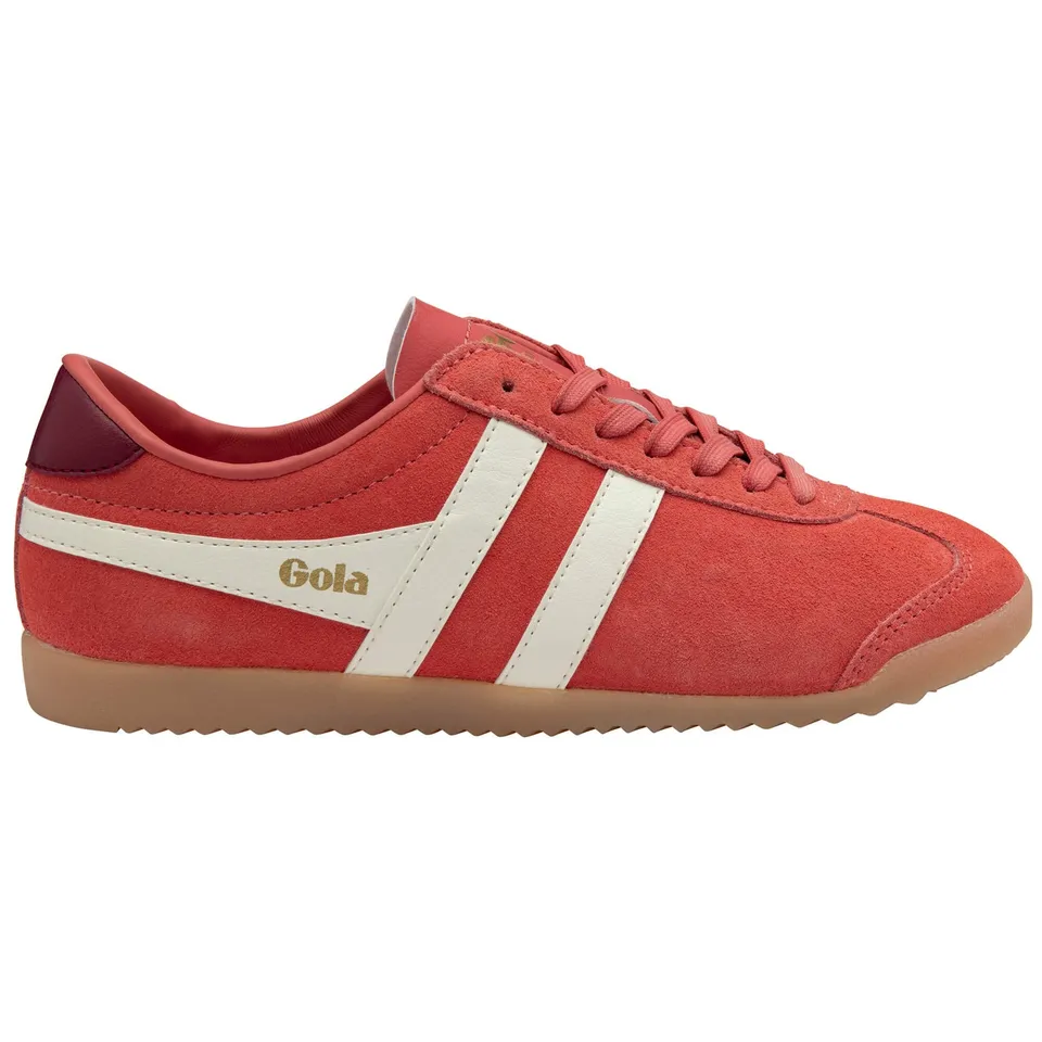 gola-bullet-damen-sneaker-wildleder-koralle-creme image 1
