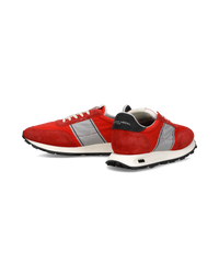 philippe-model-tour-sneaker-herren-rot-grau image 4