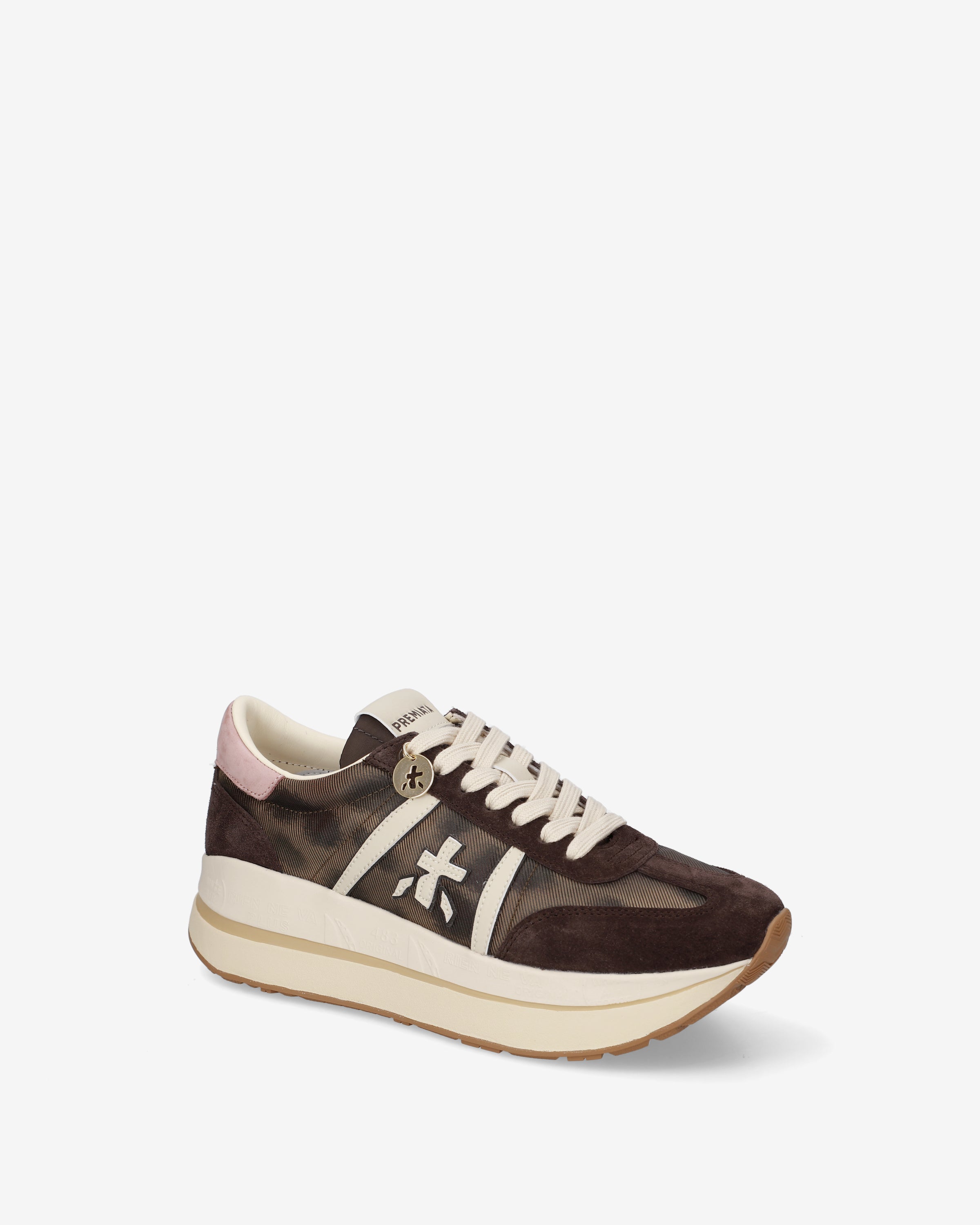 premiata-bethcoin-8500-sneaker-damen-platform-kontrast-texturen image 4