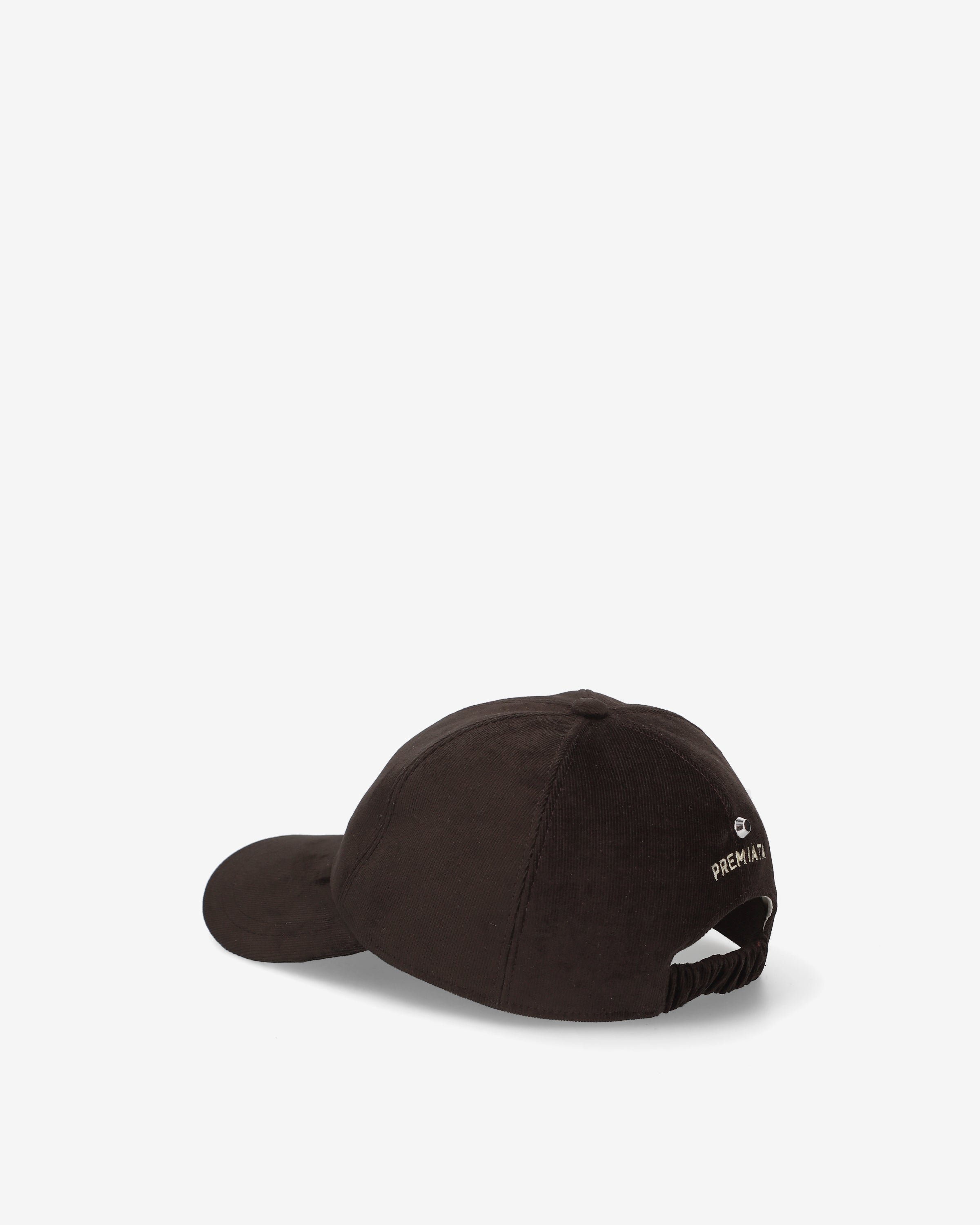 premiata-baseball-cap-unisex-ebano-cord-6-panel image 3