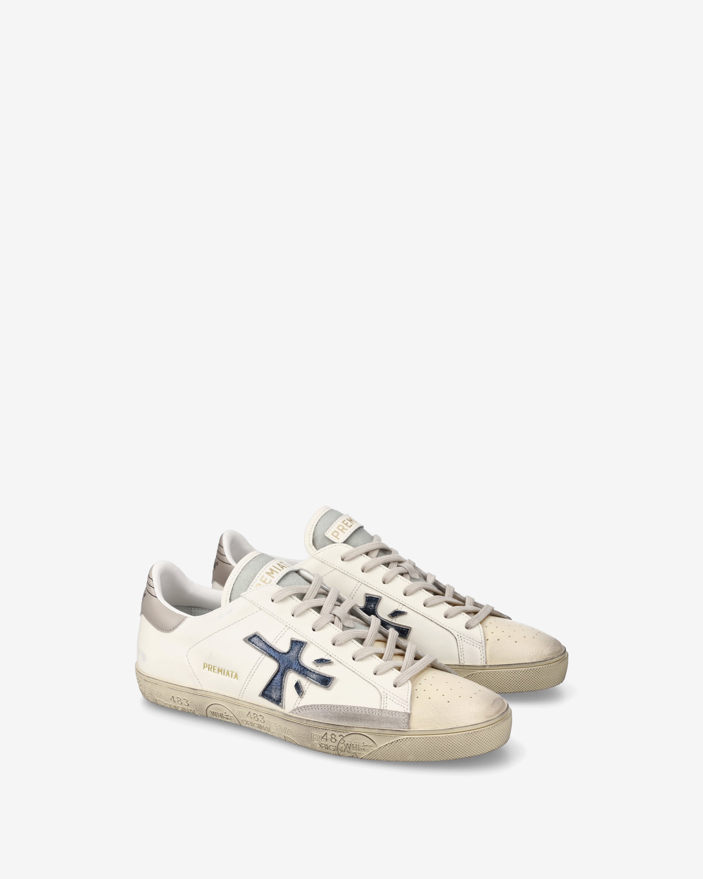 premiata-steven-7633-herren-sneaker-leder image 2