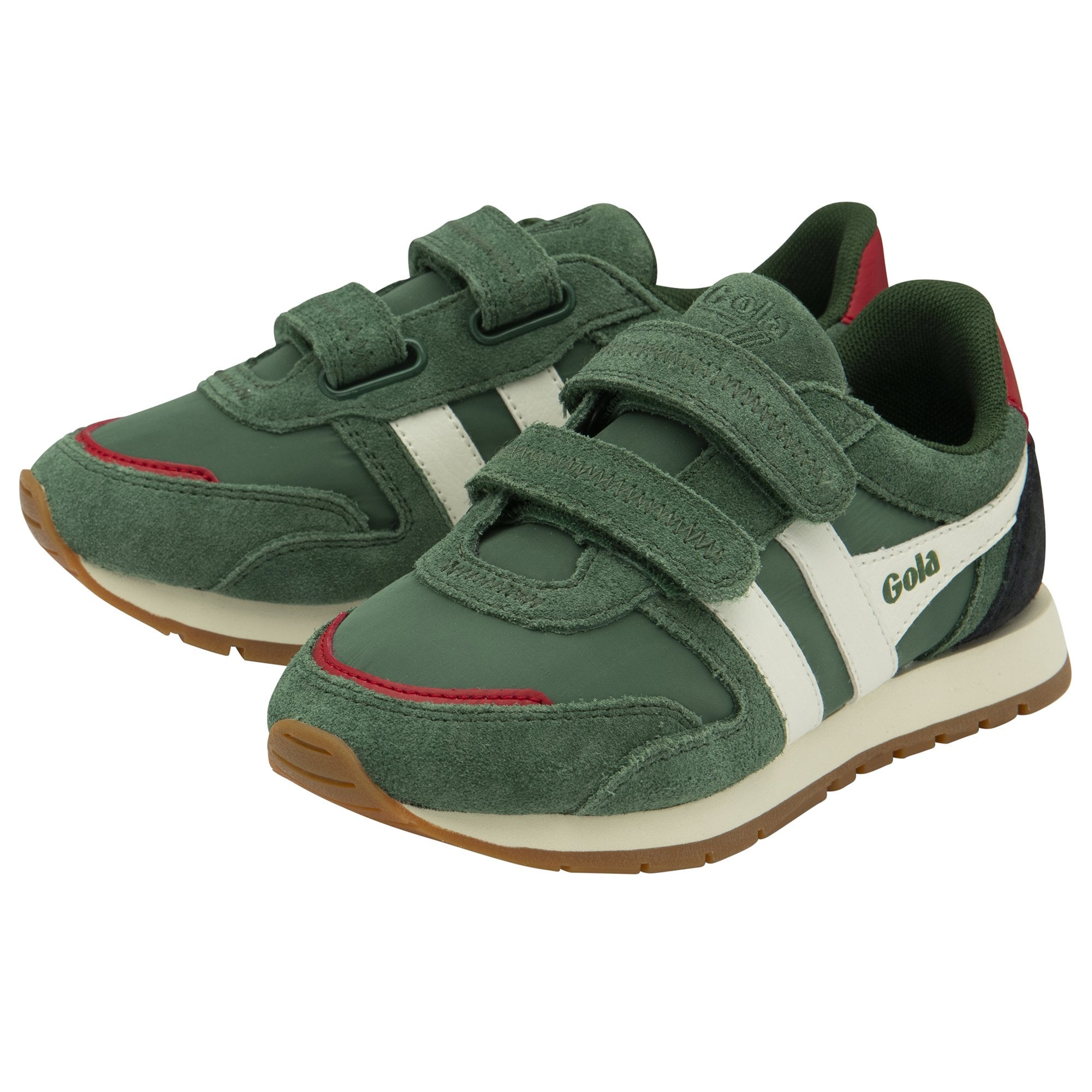 gola-austin-strap-kinder-sneaker-evergreen-klett image 3