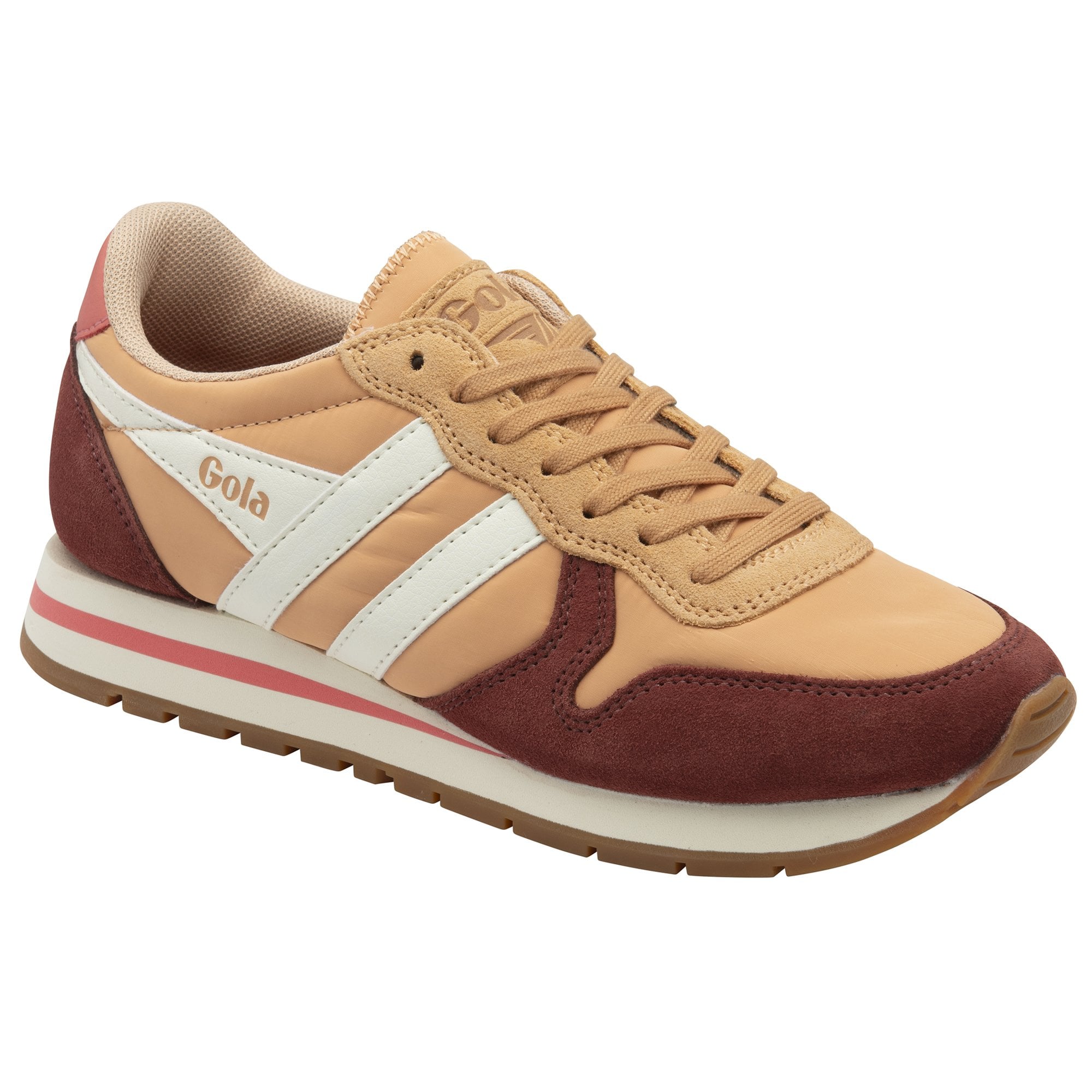 gola-daytona-chute-sneaker-f-r-damen-lachsrosa-off-white image 2