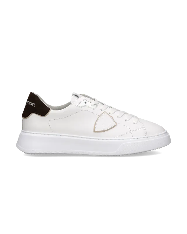 philippe-model-temple-herren-sneaker-wei-braun image 1