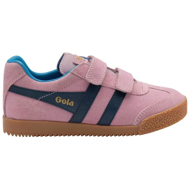 gola-harrier-strap-kinder-sneaker-candyrosa-wildleder image 1