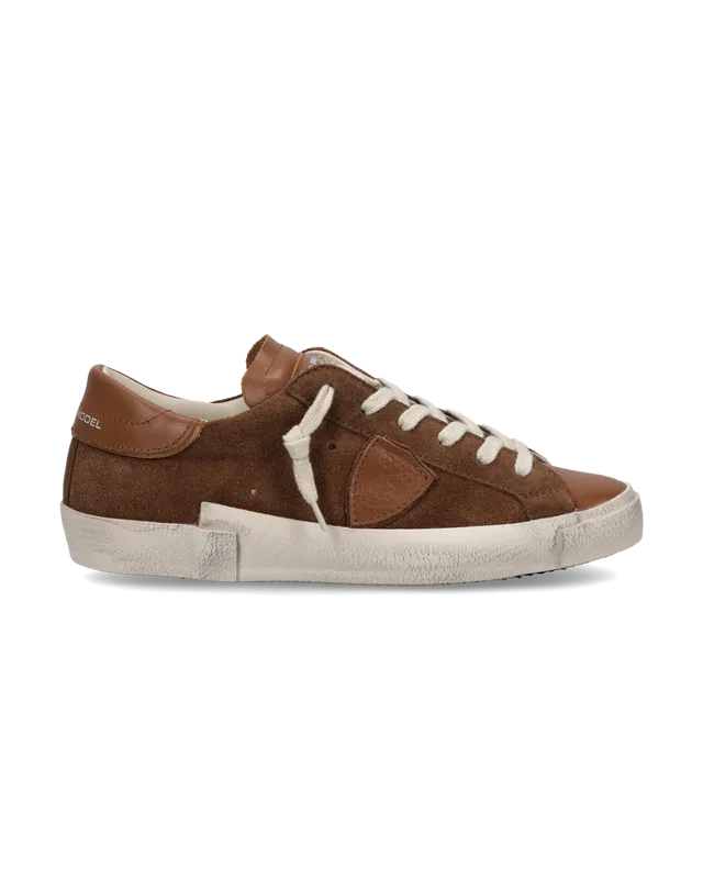 philippe-model-prsx-damen-sneaker-cognac-braun image 1