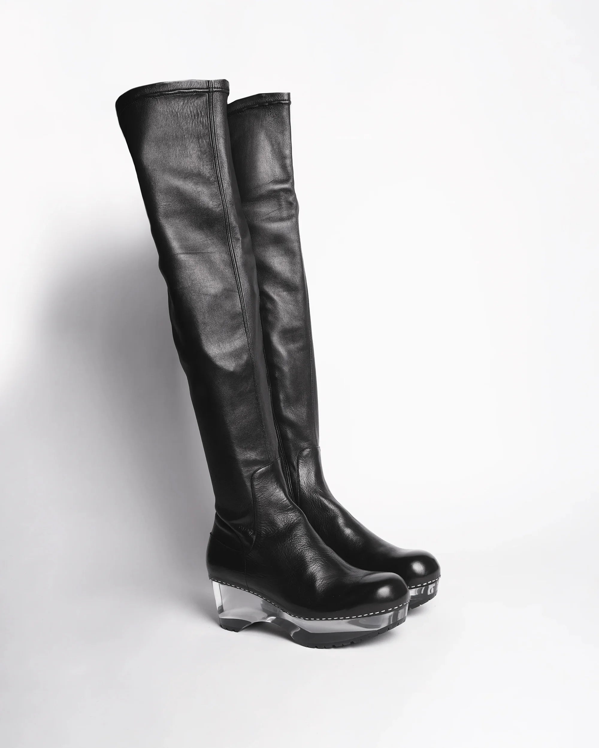 premiata-scultura-012-heritage-boot-damen-nappa-transparent-absatz image 3