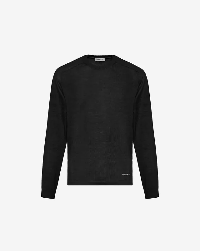 premiata-essential-maglia-strickpullover-herren-black image 1