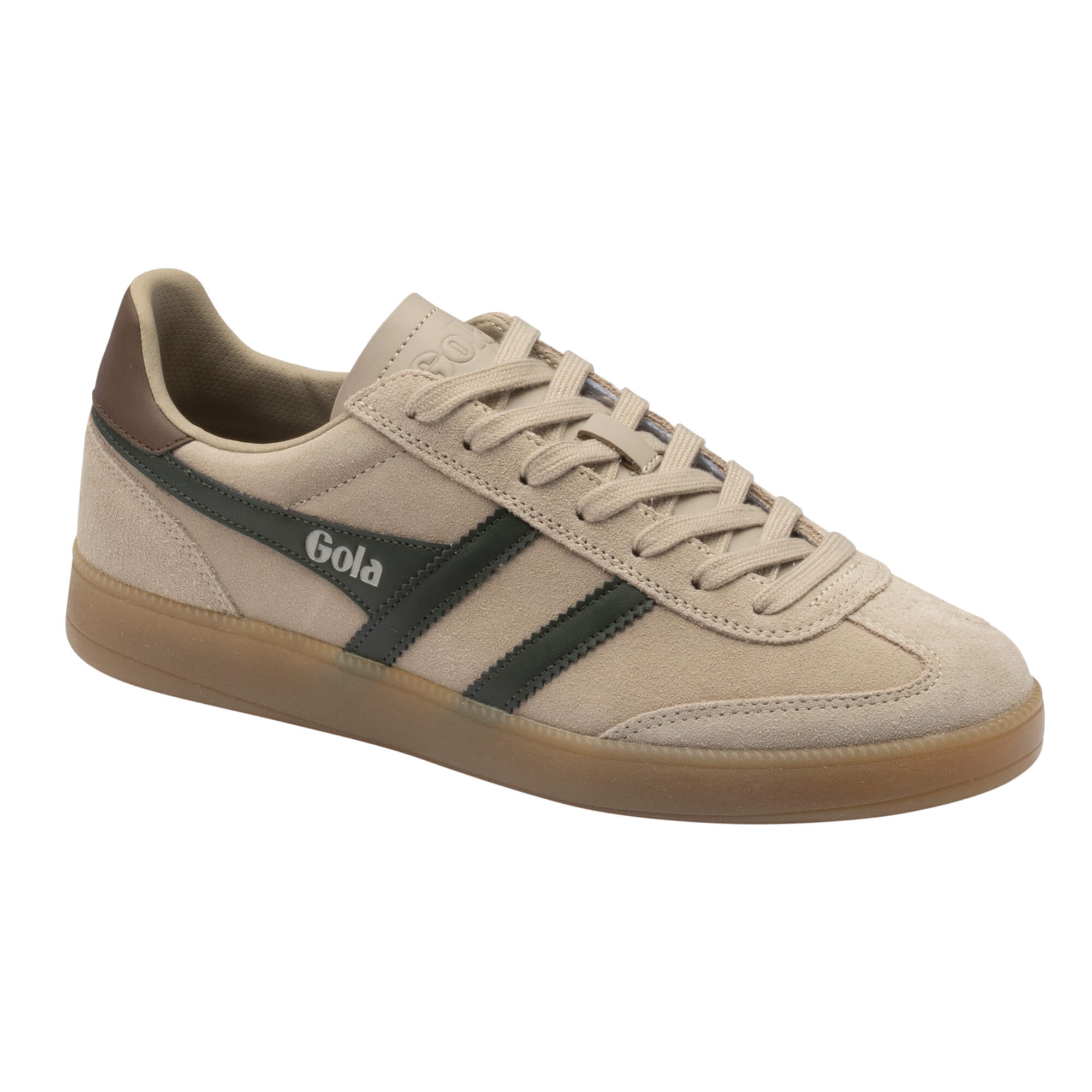 gola-viper-herren-sneaker-knochen-dunkelkhaki-wildleder image 2